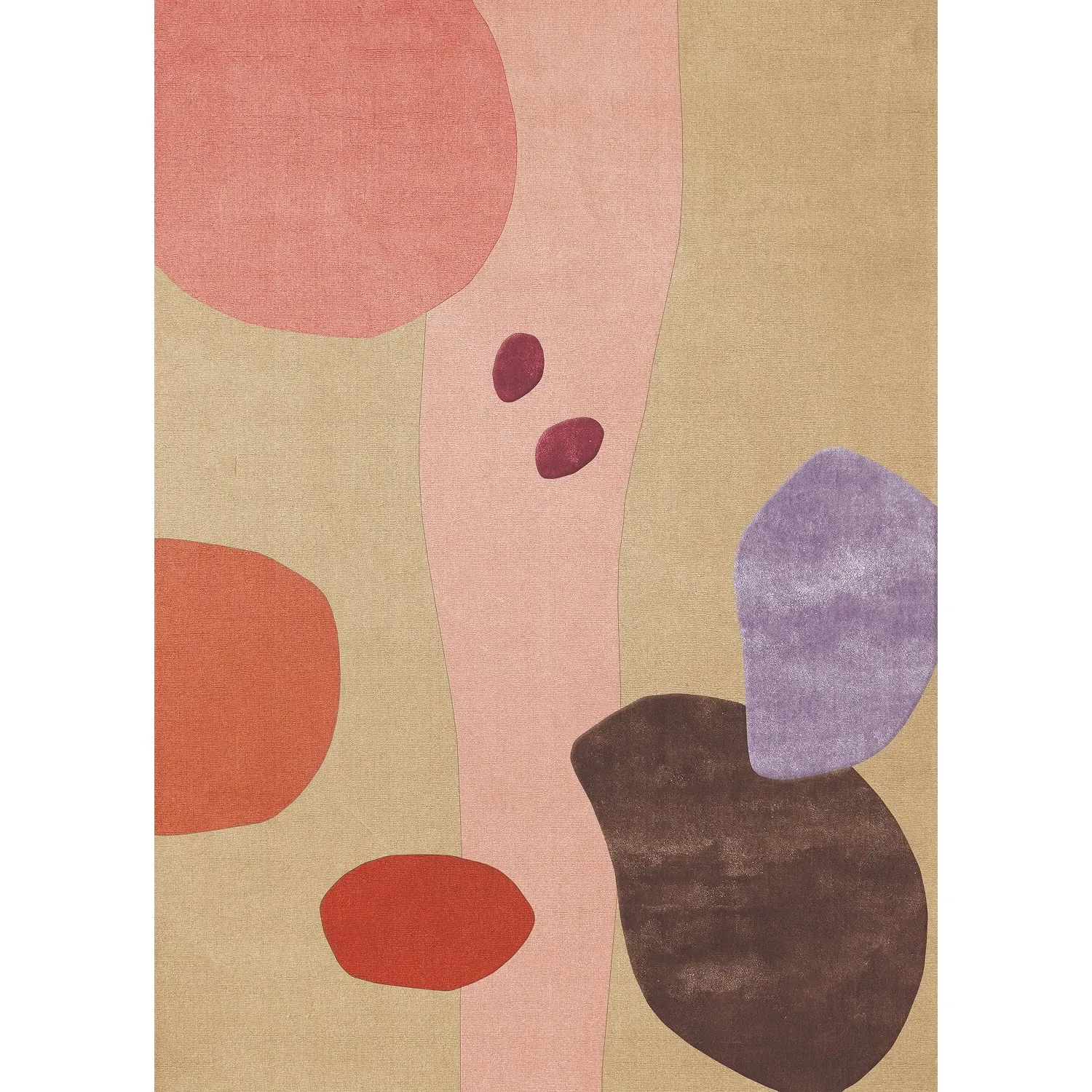 Poppykalas Magical Garden Rug - Multicolor, Wool product