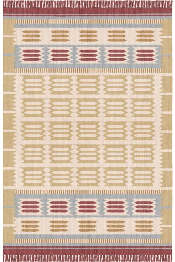 Rollakan Hilma Meadow Handwoven Rug - Wool, Cotton product