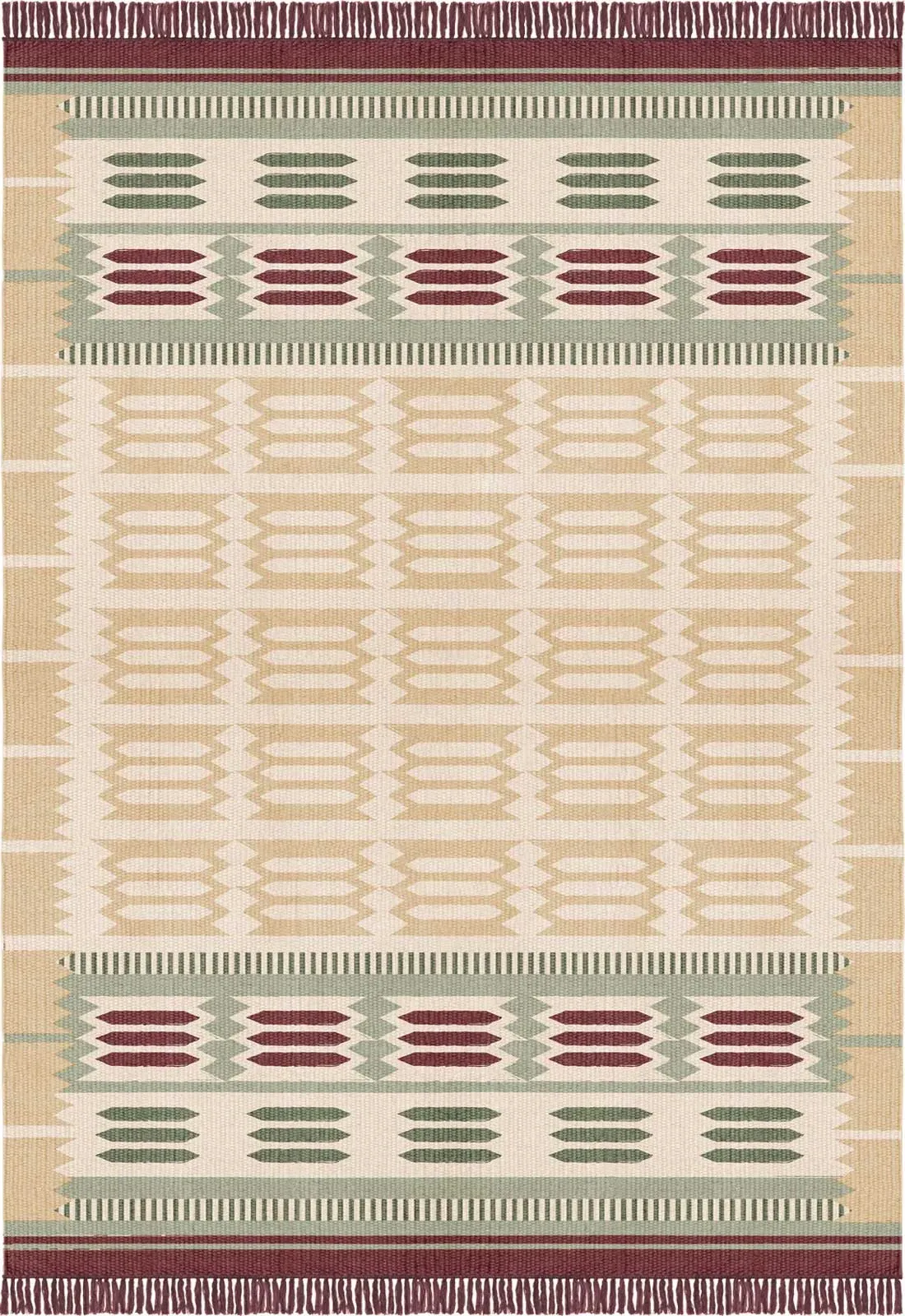 Rollakan Hilma Primrose Rug 75x240 - Yellow, Wool alternate view