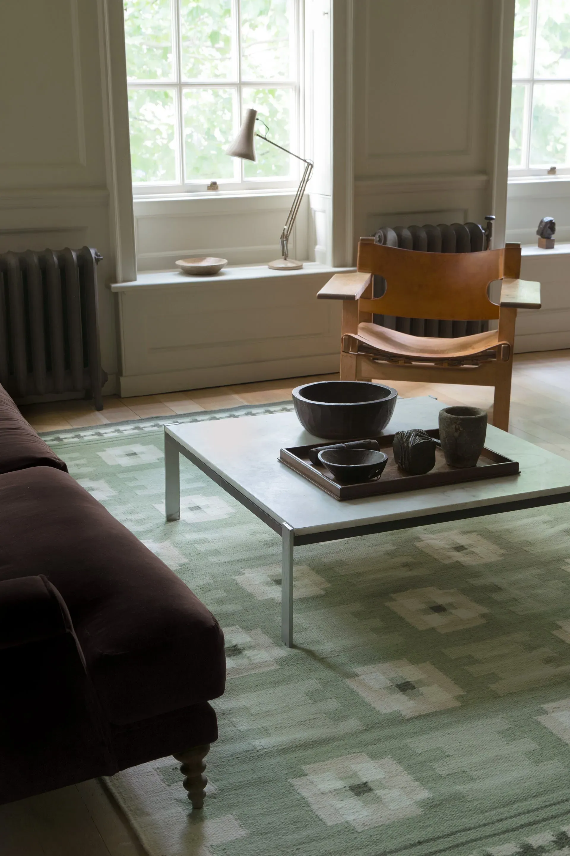 Rollakan Selma Rug 75x240 cm - Sage, Wool alternate view