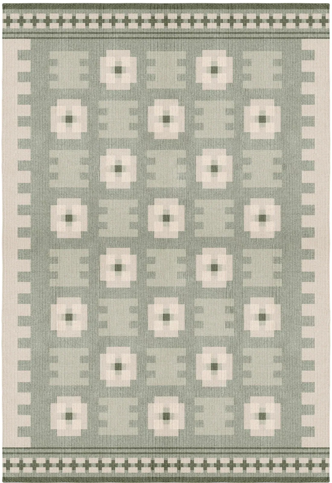 Rollakan Selma Rug 75x240 cm - Sage, Wool product