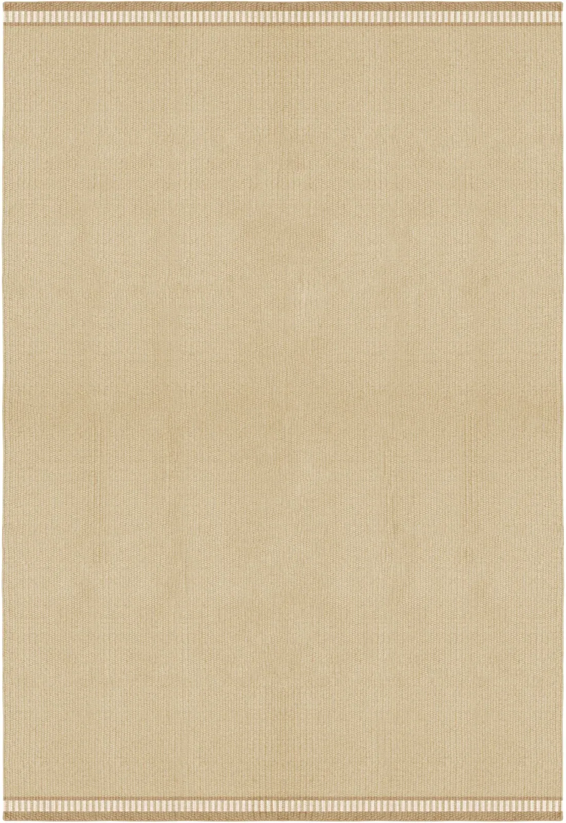 Rollakan Solid Mariegold Handwoven Rug - Wool, Cotton product
