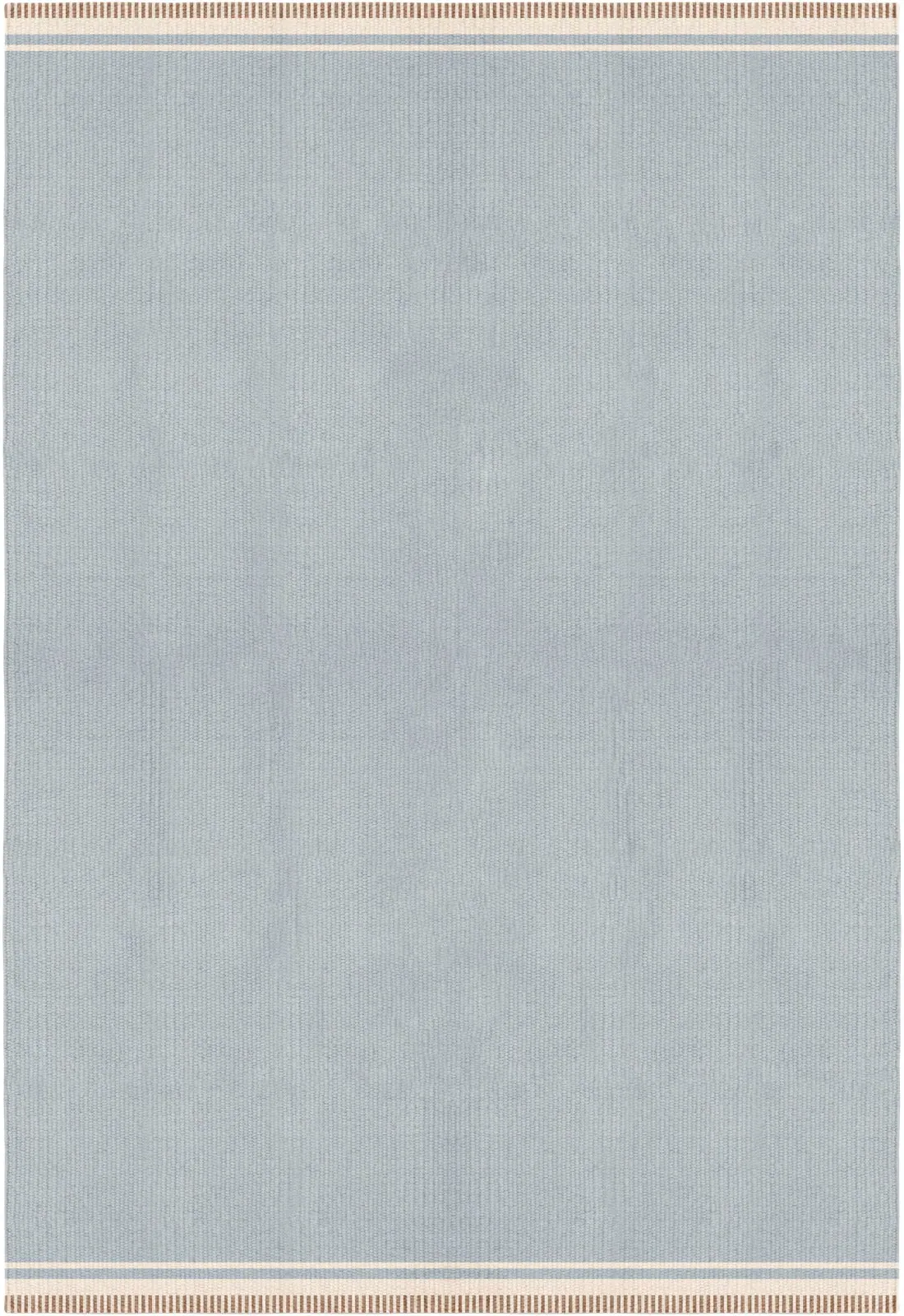 Rollakan Solid Runner Rug - Sky Blue, Wool product