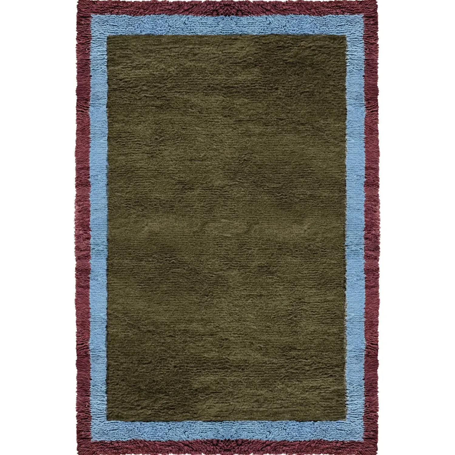 Shaggy Edge Eden Rug - New Zealand Wool product