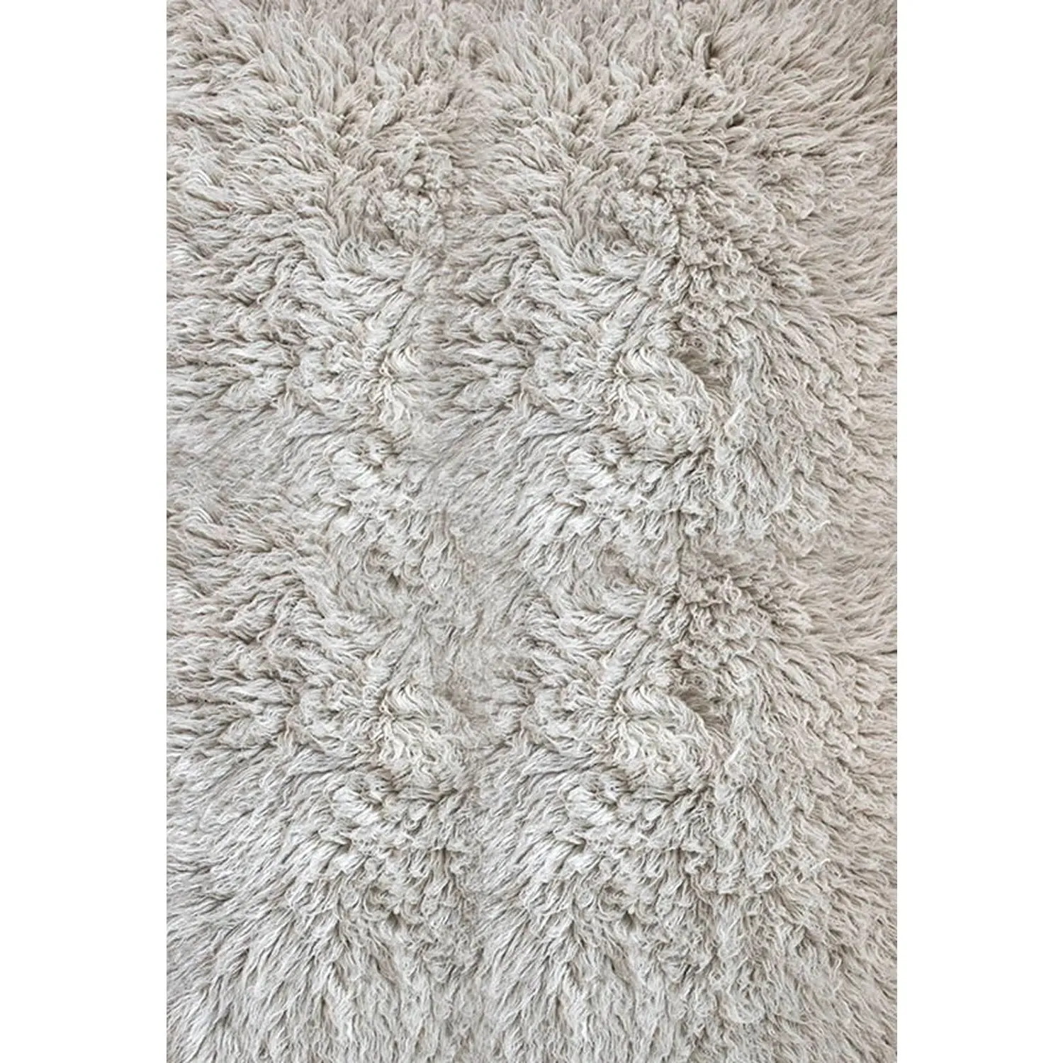 Shaggy Mocha Melange Rug - New Zealand Wool product