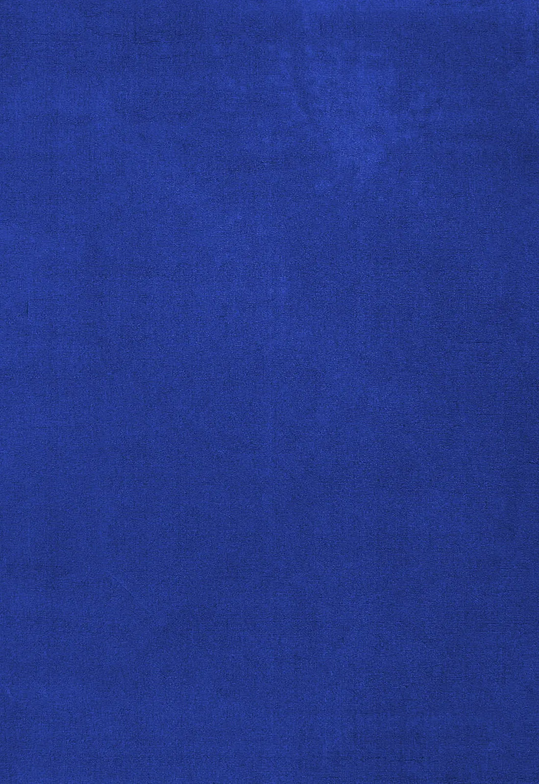 Solid Wool Medium Rug - Blue Foncé, Wool product