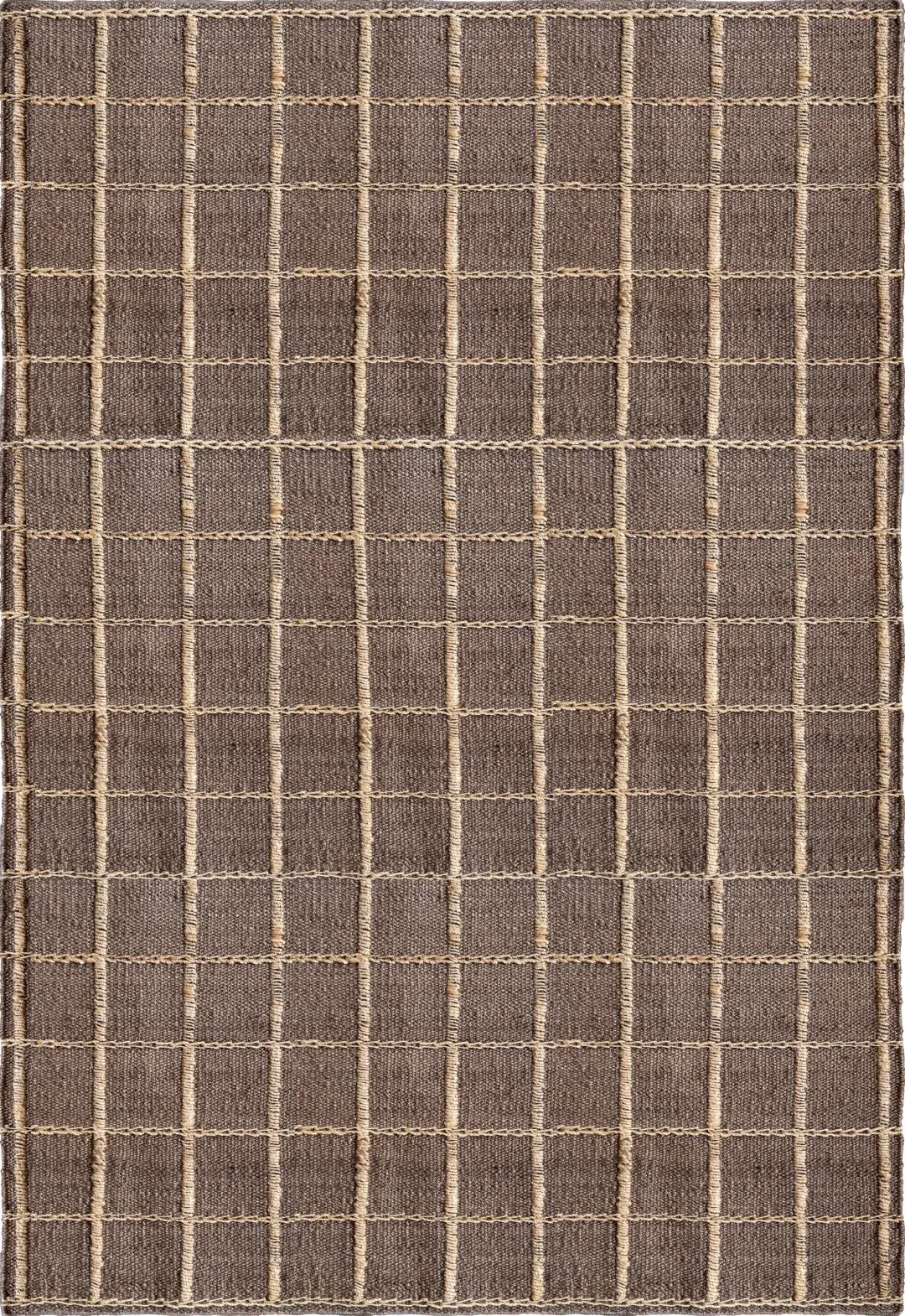 Strata Braided Rug - Brown, Jute alternate view