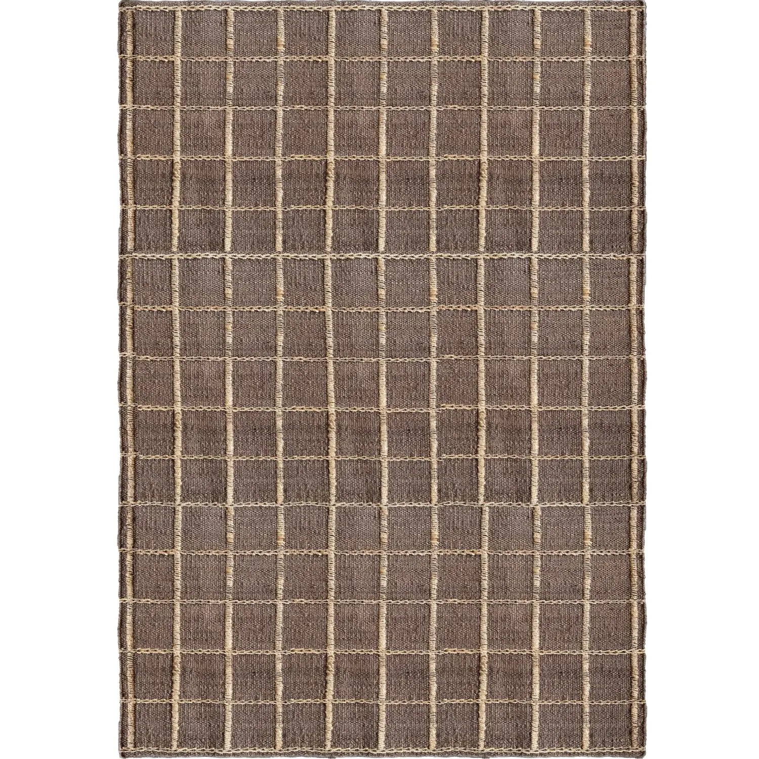 Strata Braided Rug - Brown, Jute product