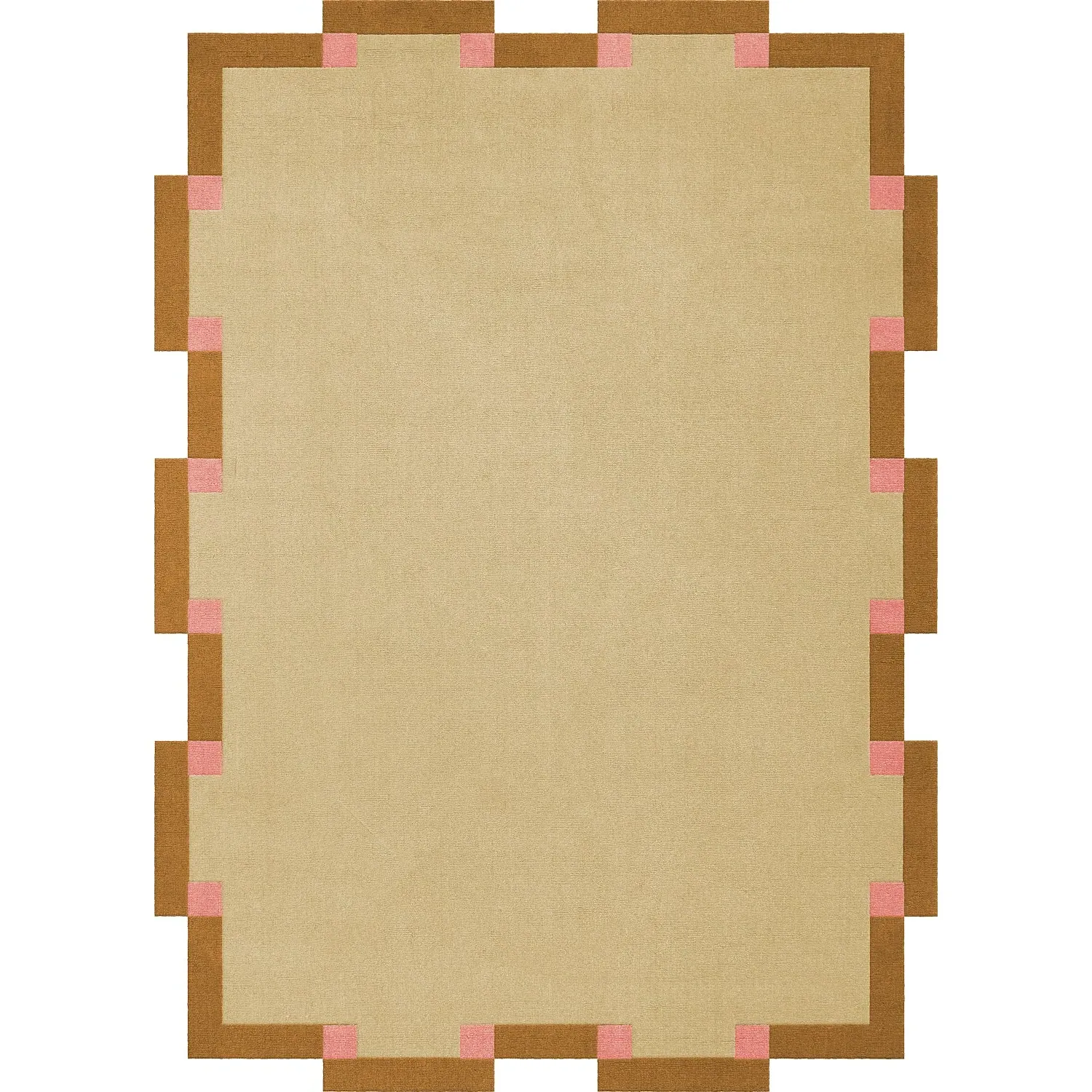Teklan Fregio Butter Blossom Rug - Wool product