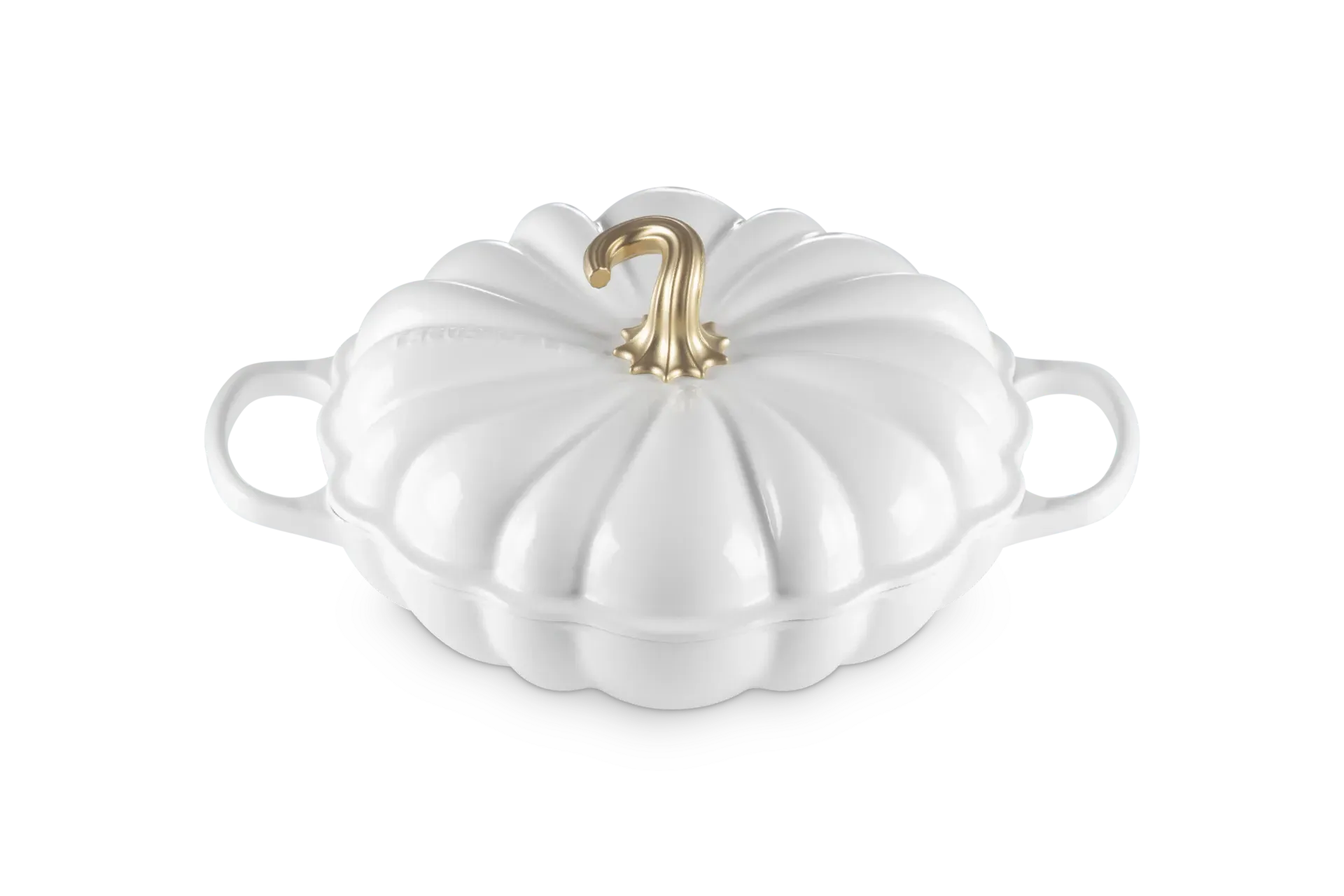 Cast Iron Pumpkin Shallow Casserole by Le Creuset