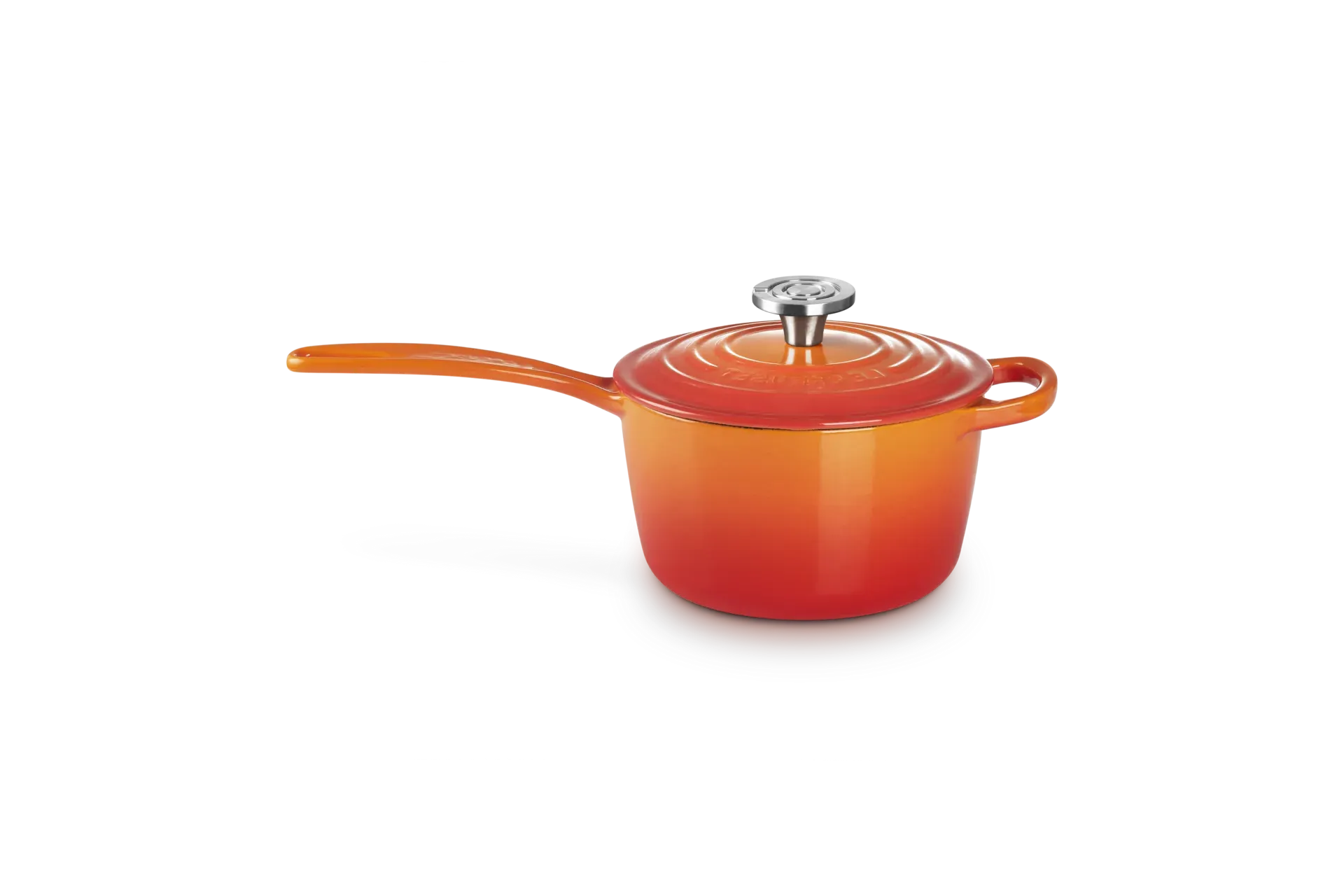 Cast Iron Saucepan with Crucible Knob - Enamelled Cast Iron product