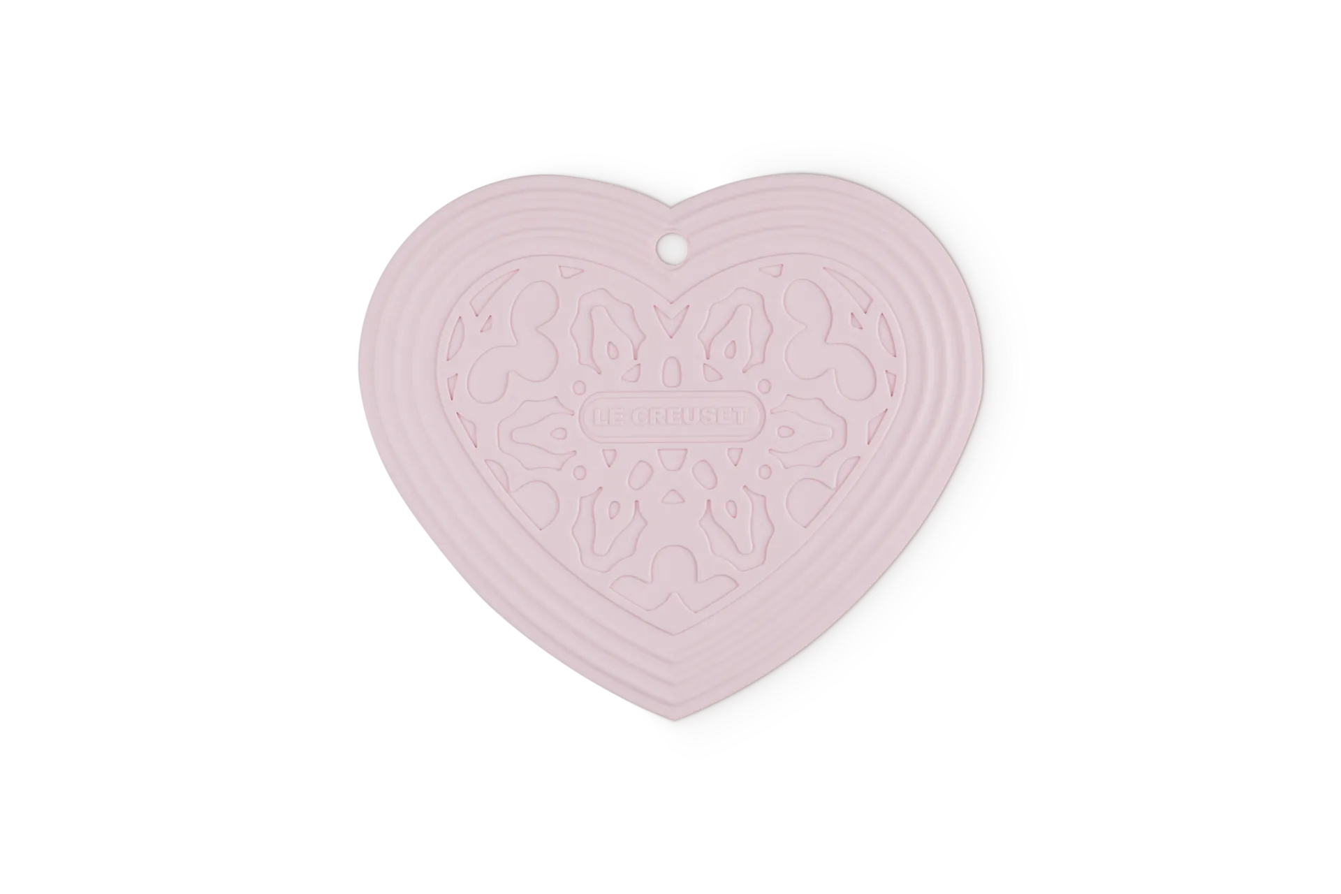 Heart-Shaped Silicone Trivet by Le Creuset