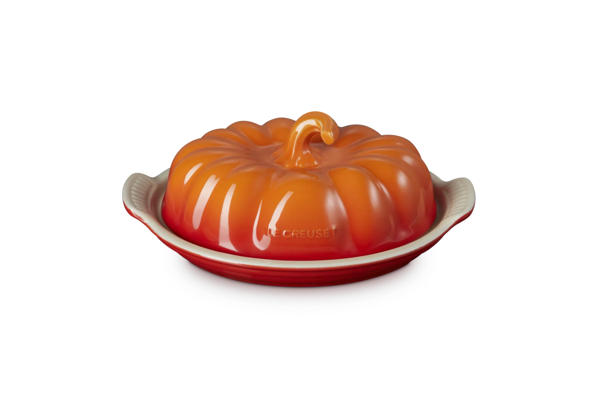 Le Creuset Pumpkin Stoneware Butter Dish product