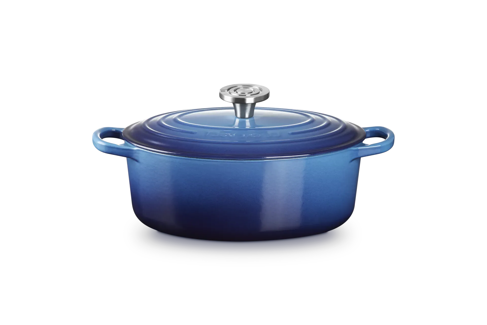 Oval Casserole with Crucible Knob - Enamelled Cast Iron product
