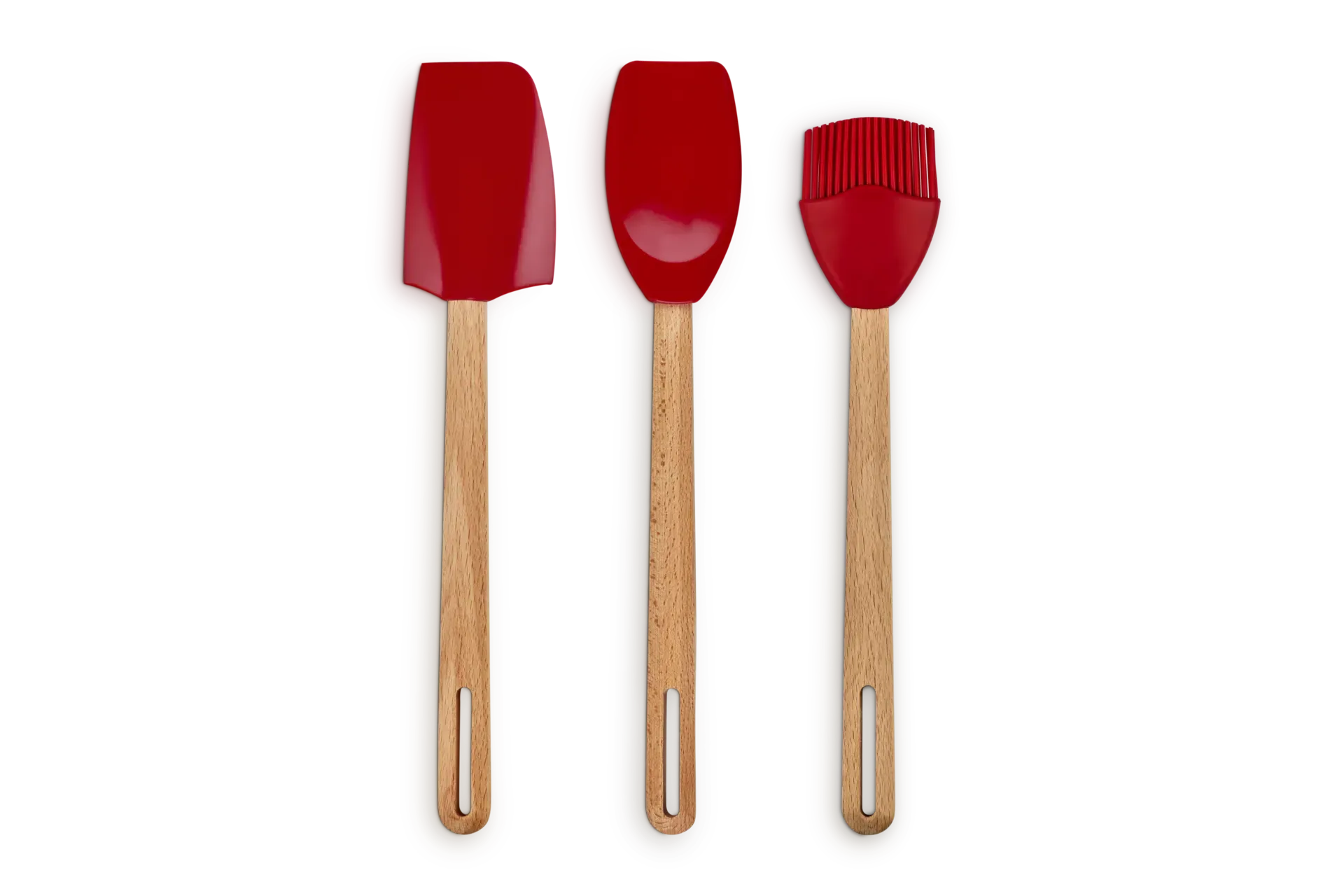 Signature Silicone 3-Piece Kitchen Utensil Set by Le Creuset