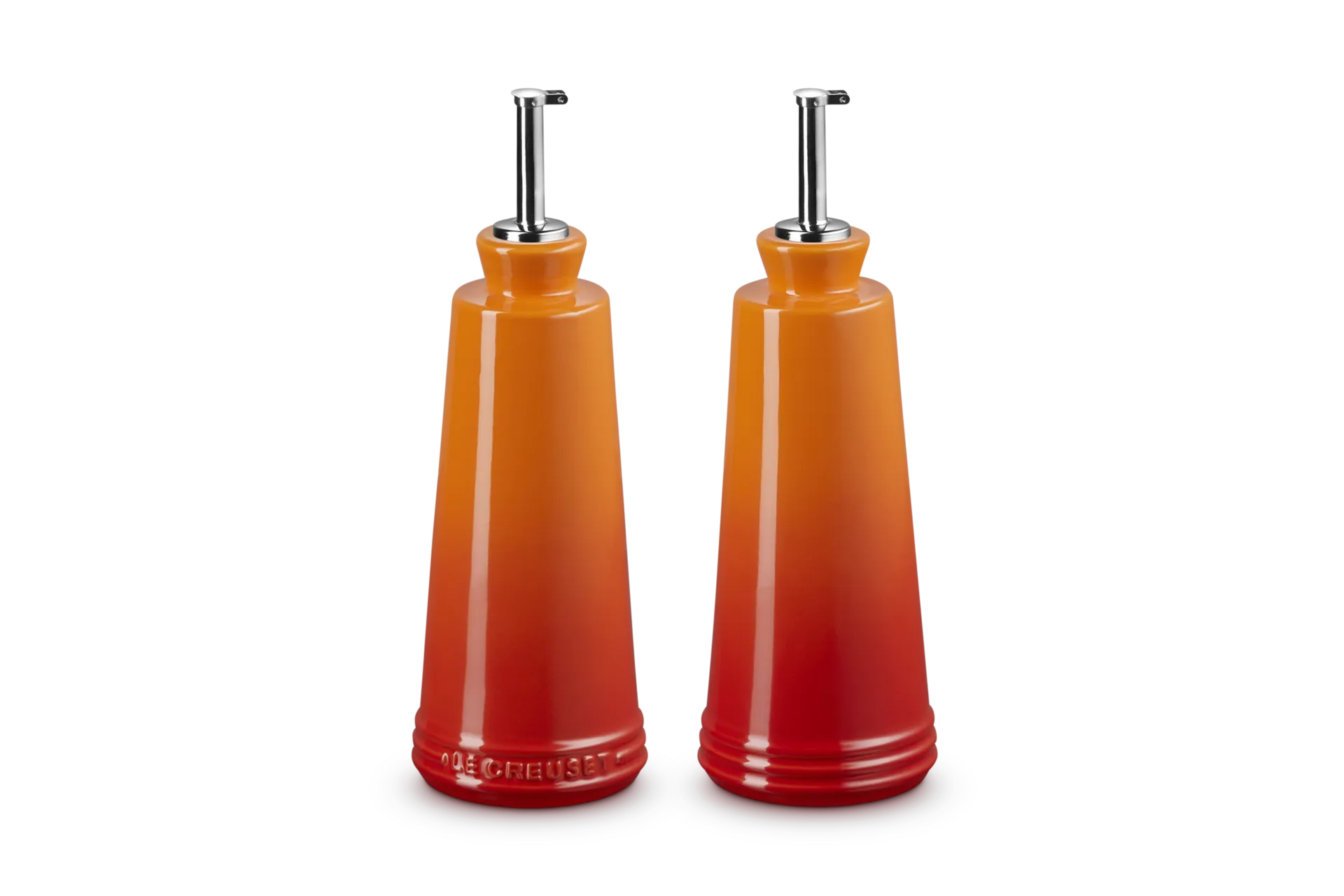 Signature Stoneware Oil and Vinegar Set by Le Creuset