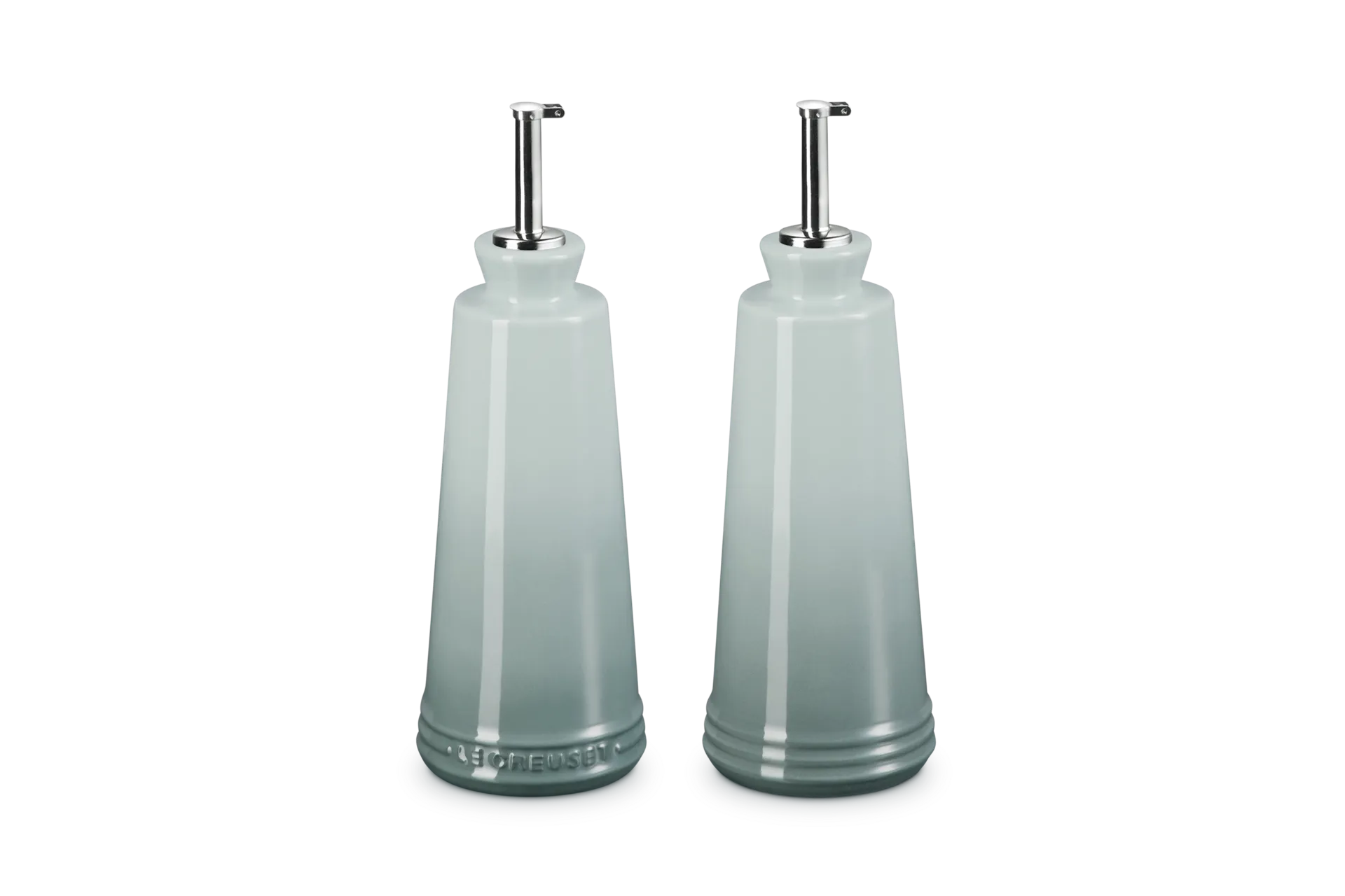 Signature Stoneware Oil and Vinegar Set by Le Creuset