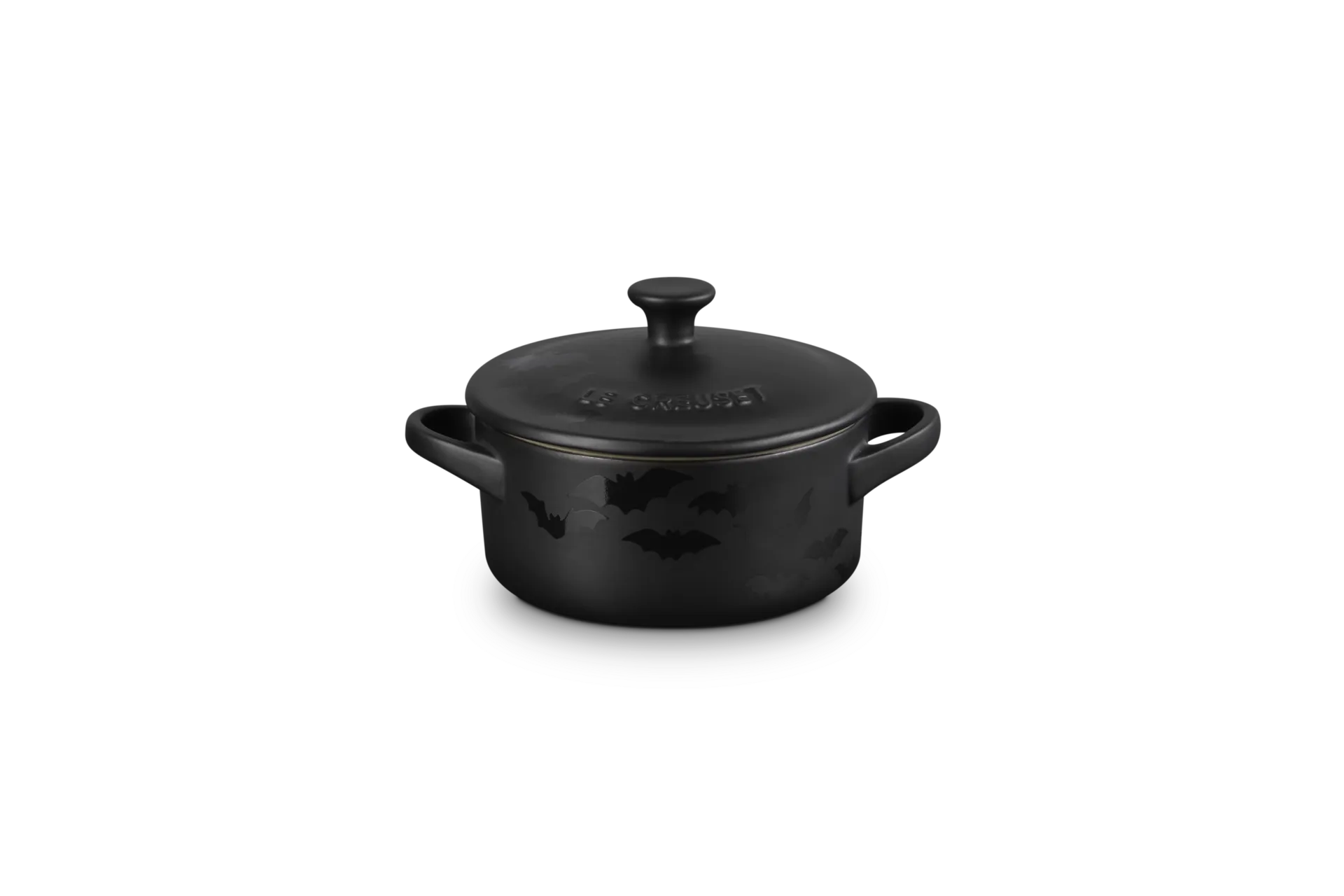 Stoneware Bat Petite Casserole - Black product
