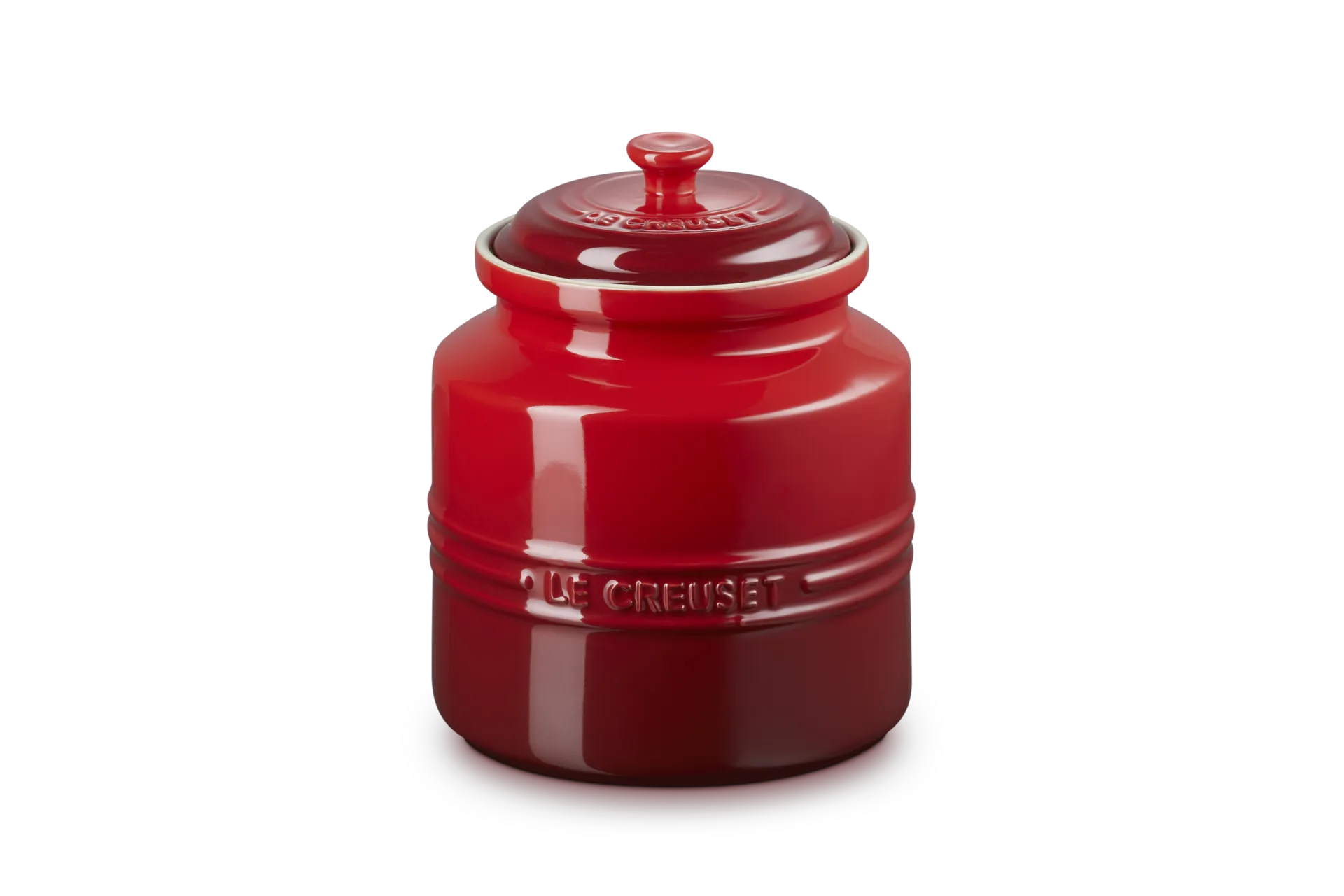 Stoneware Biscuit Jar with Tight-Fitting Lid product