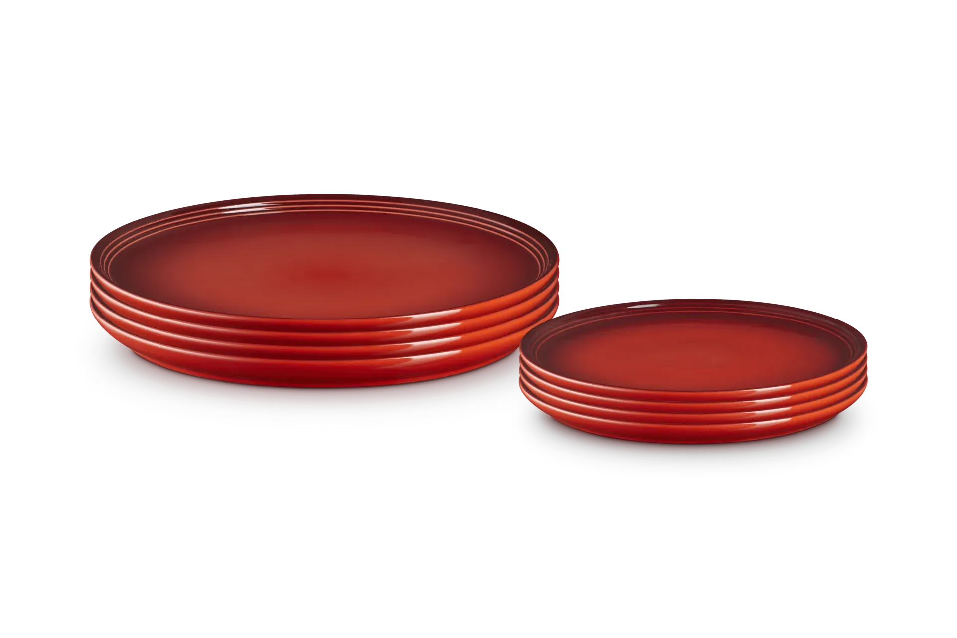 Stoneware Coupe 8-Piece Dinnerware Set by Le Creuset