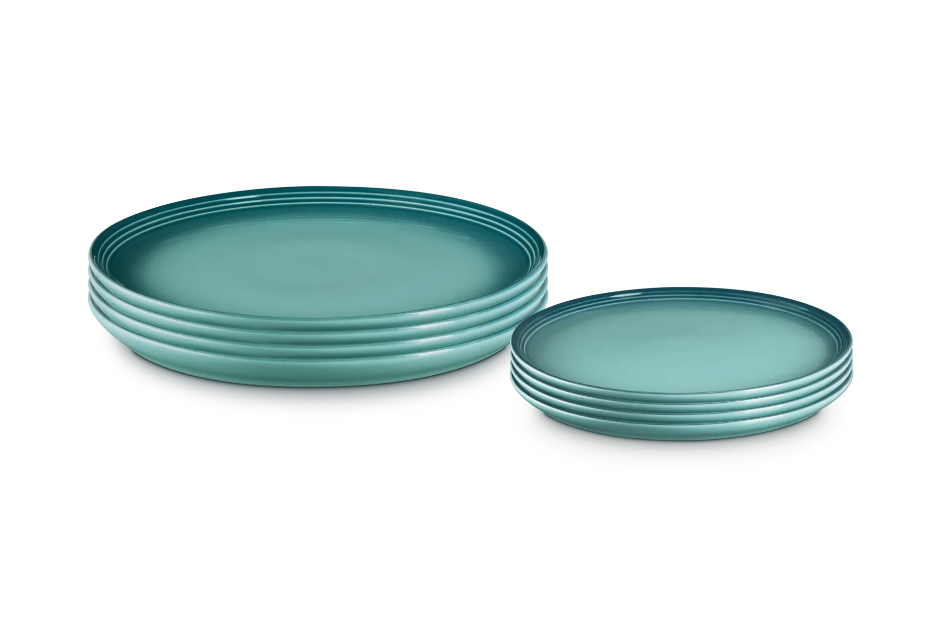 Stoneware Coupe 8-Piece Dinnerware Set by Le Creuset
