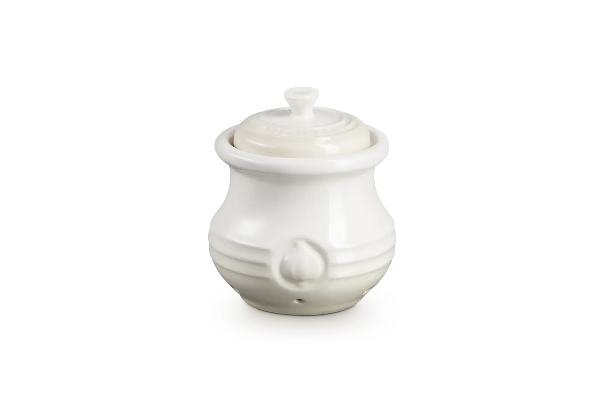 Stoneware Garlic Keeper with Vented Lid product