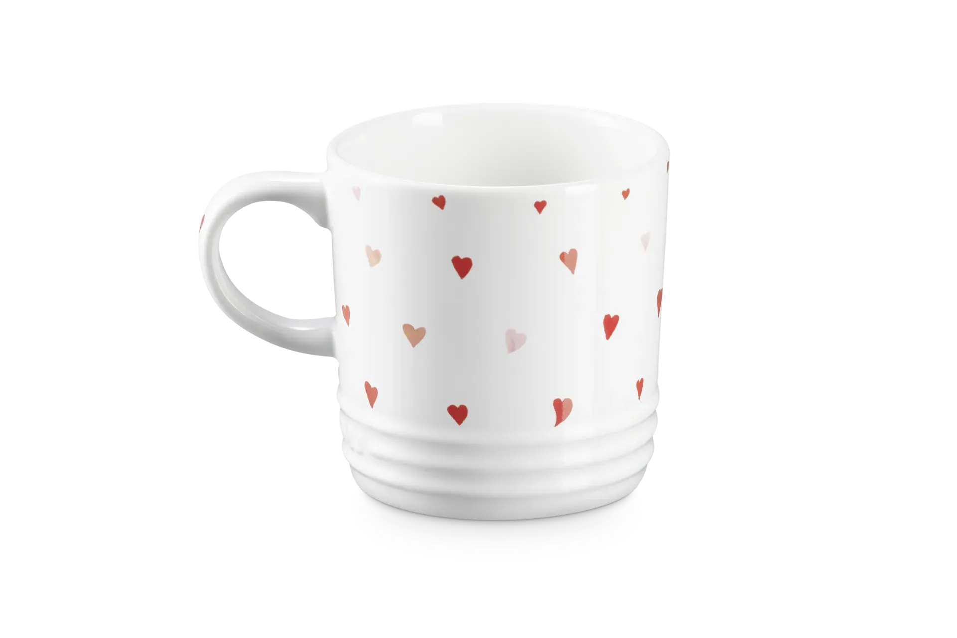 Stoneware Hearts Mug - White product