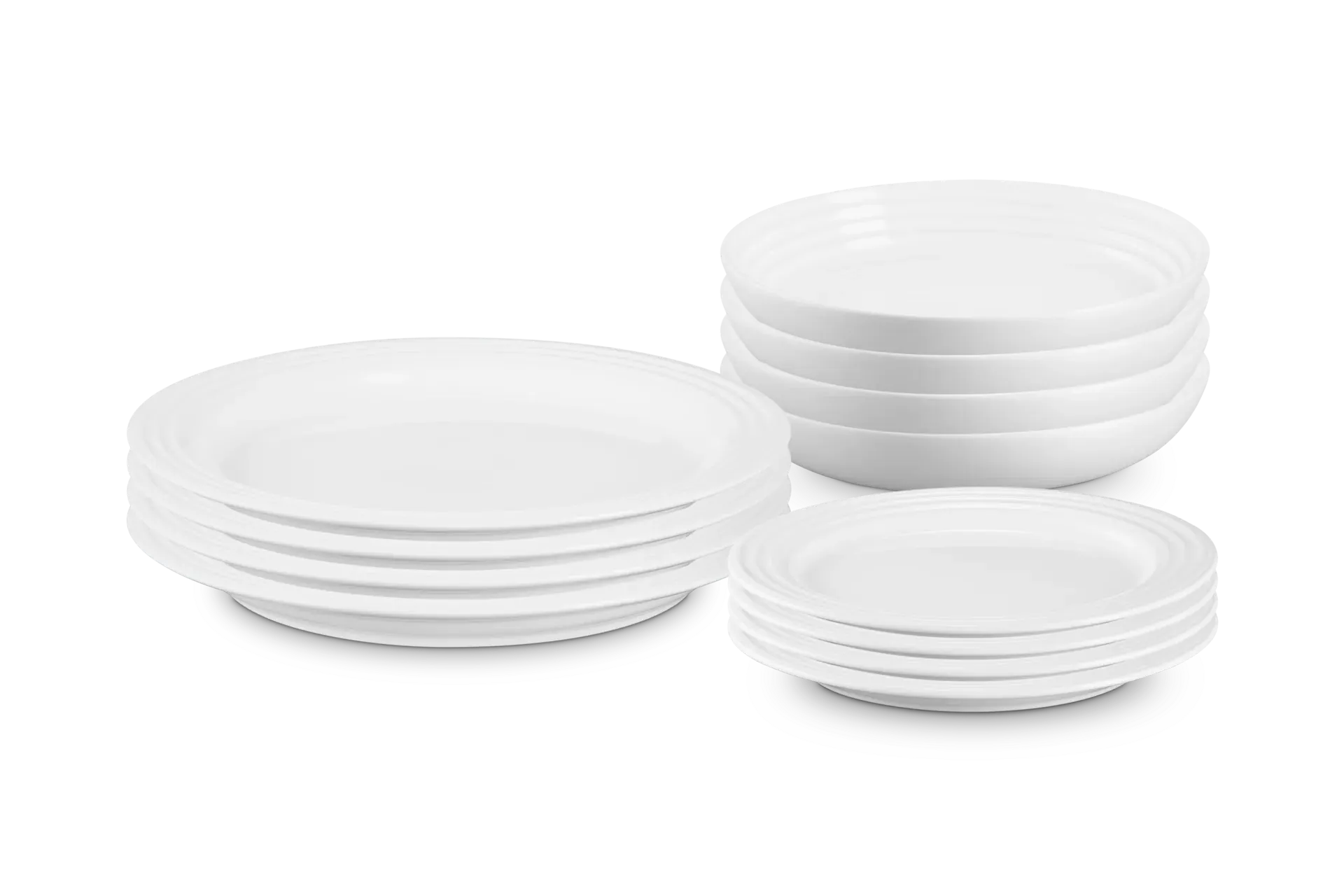 Vancouver 12-Piece Dinnerware Set - Stoneware by Le Creuset