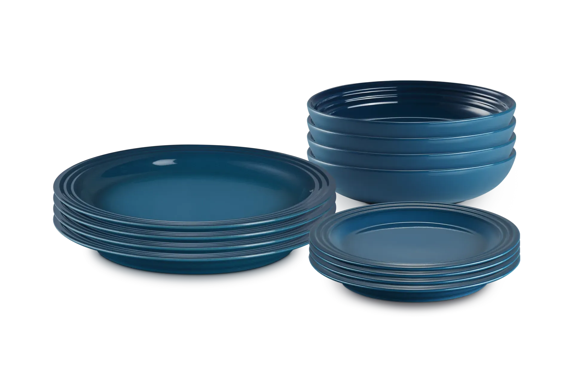 Vancouver 12-Piece Dinnerware Set - Stoneware by Le Creuset