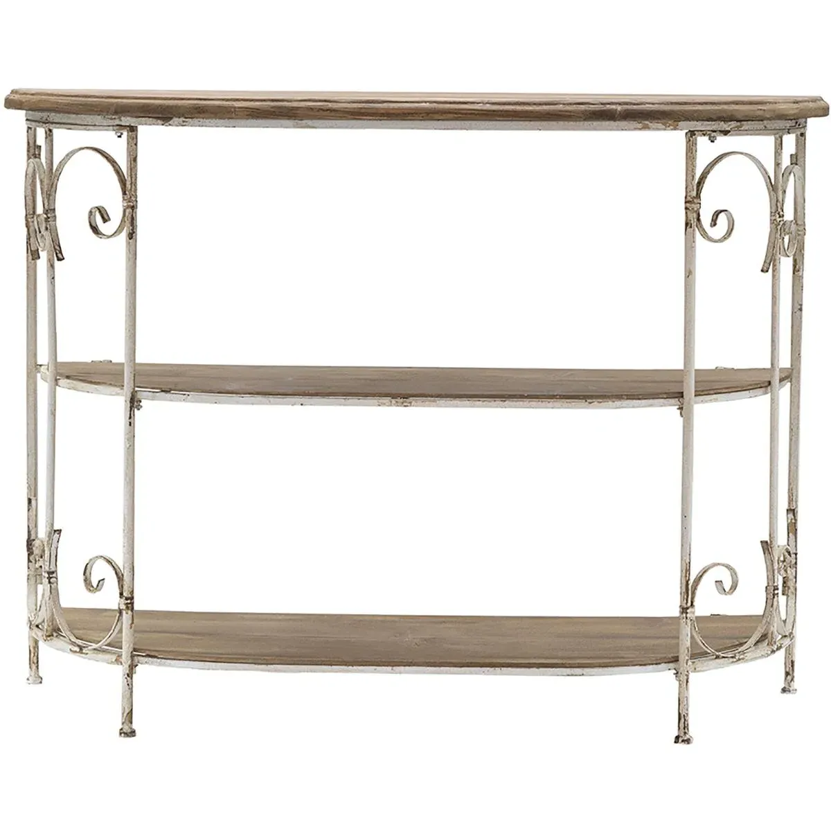 Anita Shelf - White, Brown, Fir Wood product