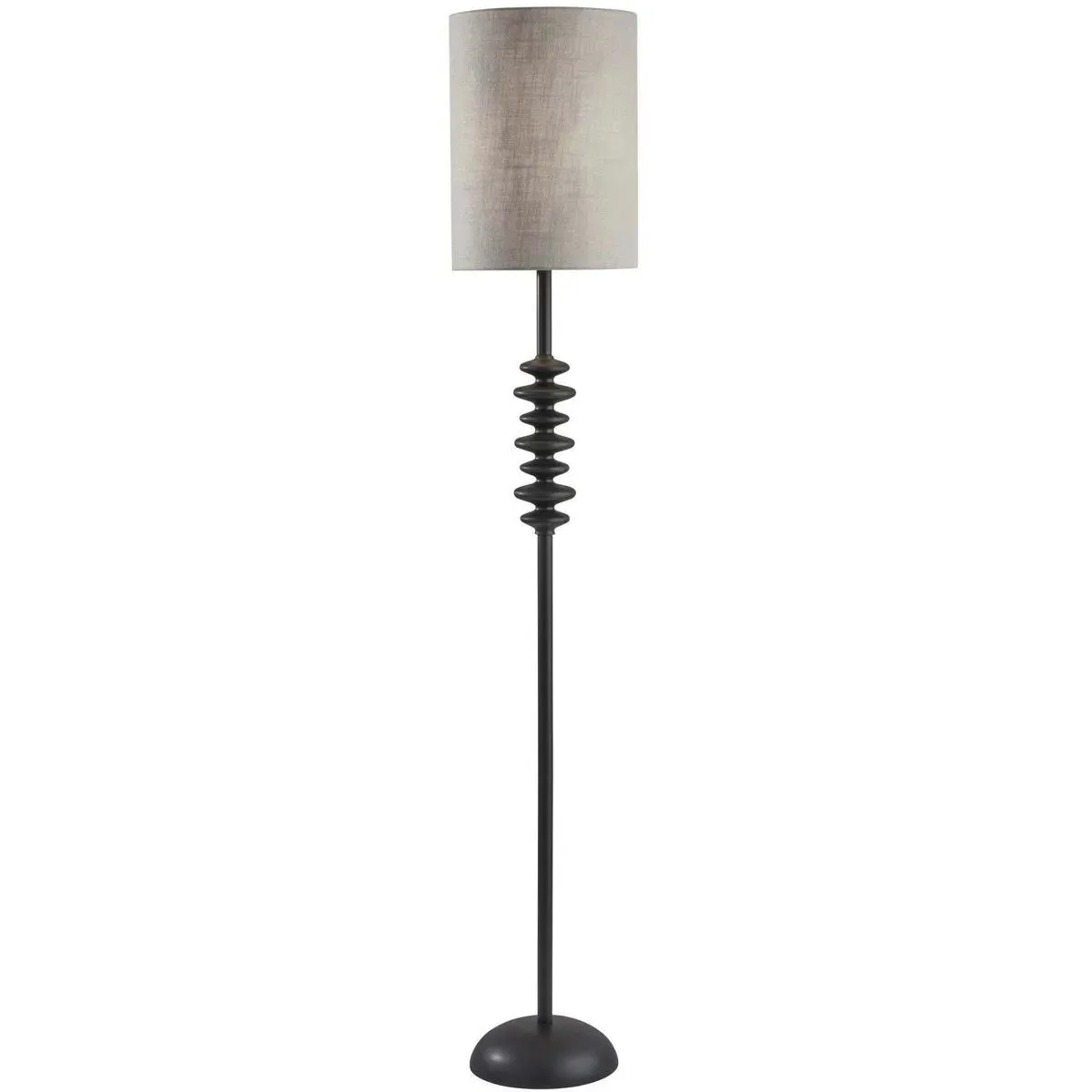 Beatrice Floor Lamp - Matte Black, Polyresin product