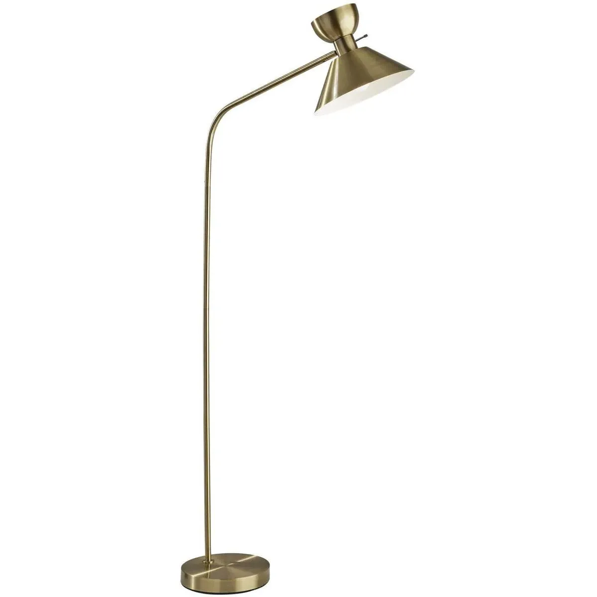 Duke Floor Lamp - Antique Brass, Metal product