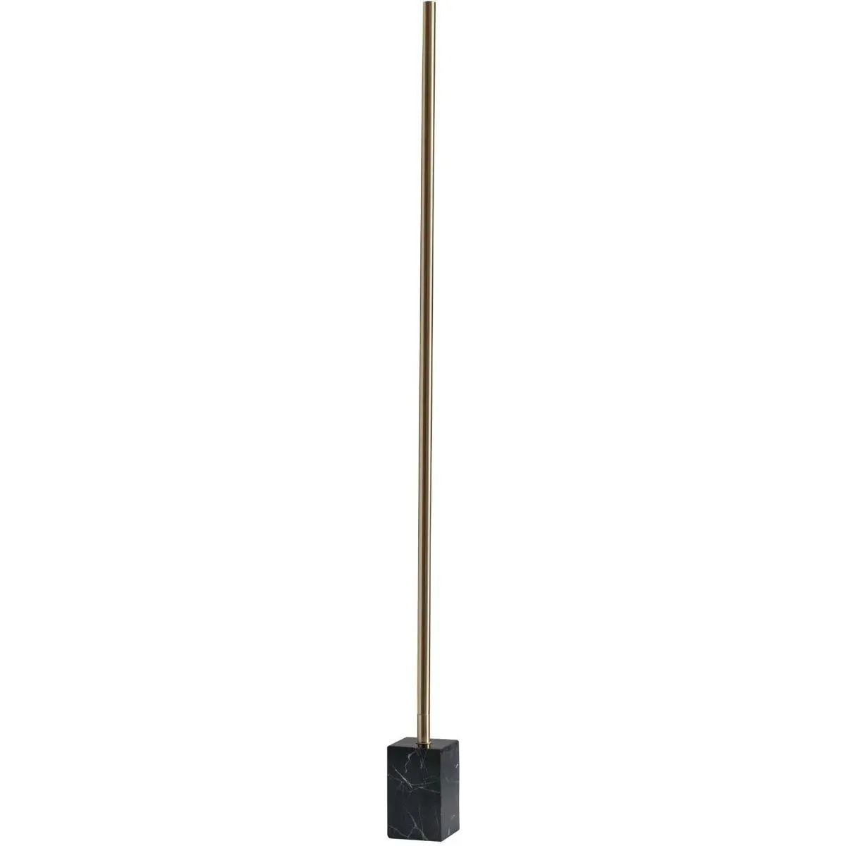 Felix Wall Washer Floor Lamp - Antique Brass, Aluminum & Marble product