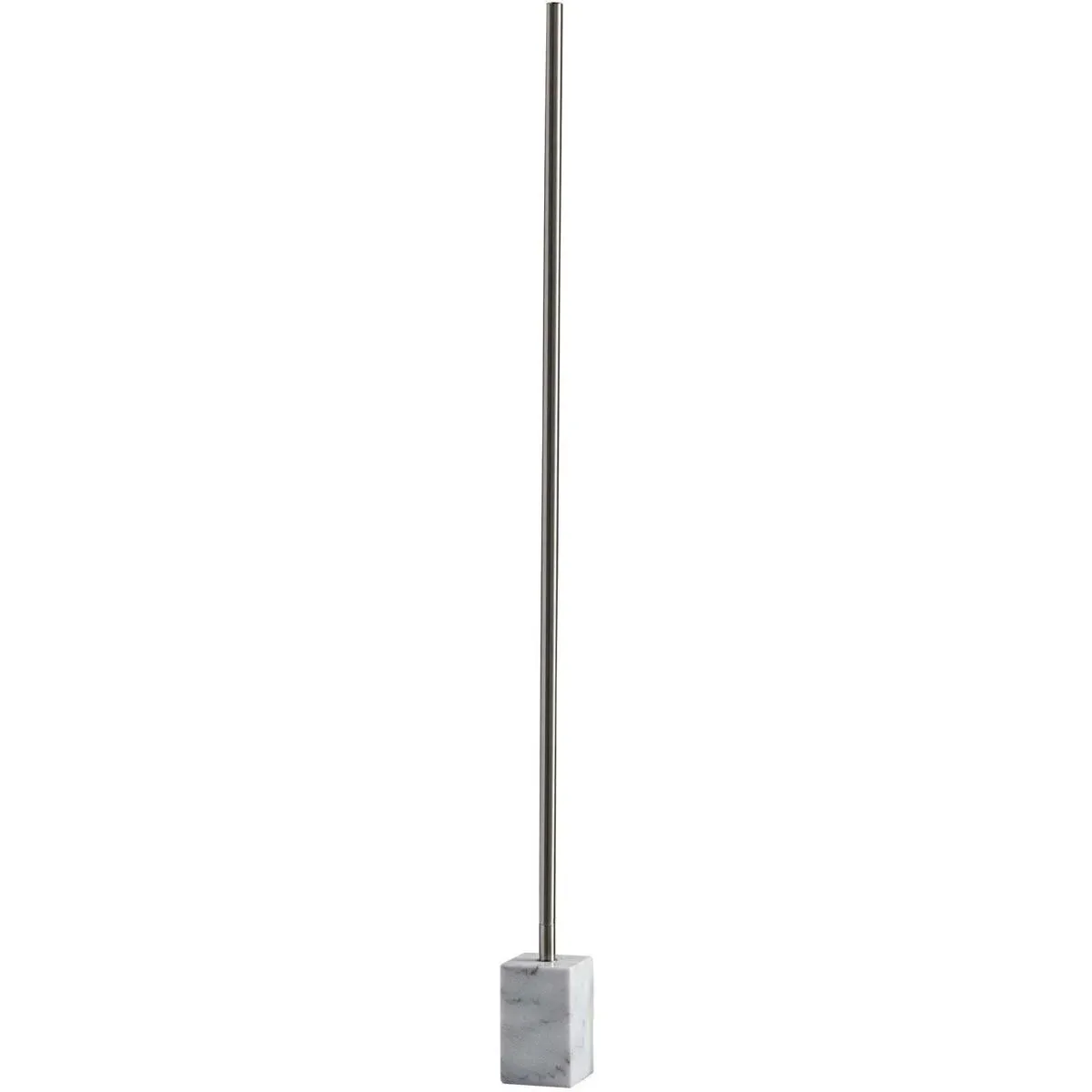 Felix Wall Washer Floor Lamp Touch Dimmer - Brushed Steel, Marble product
