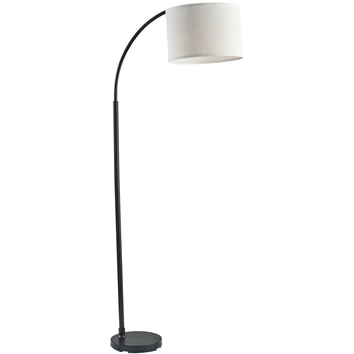 Jace 64 Inch Floor Lamp - Black, Fabric product