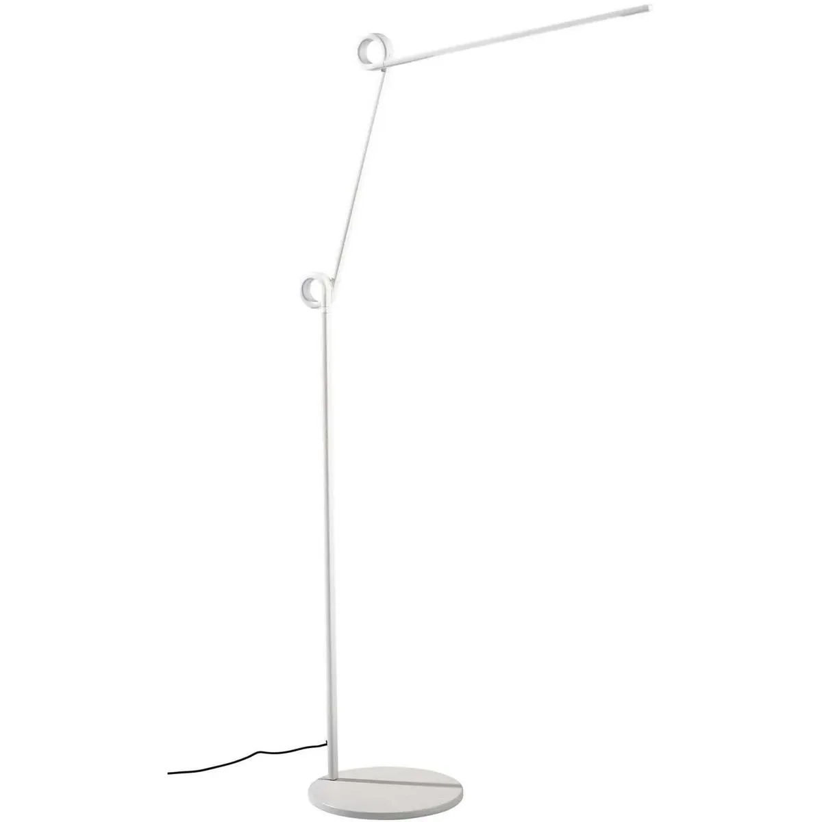 Knot Floor Lamp with Touch Switch - White, Aluminum product