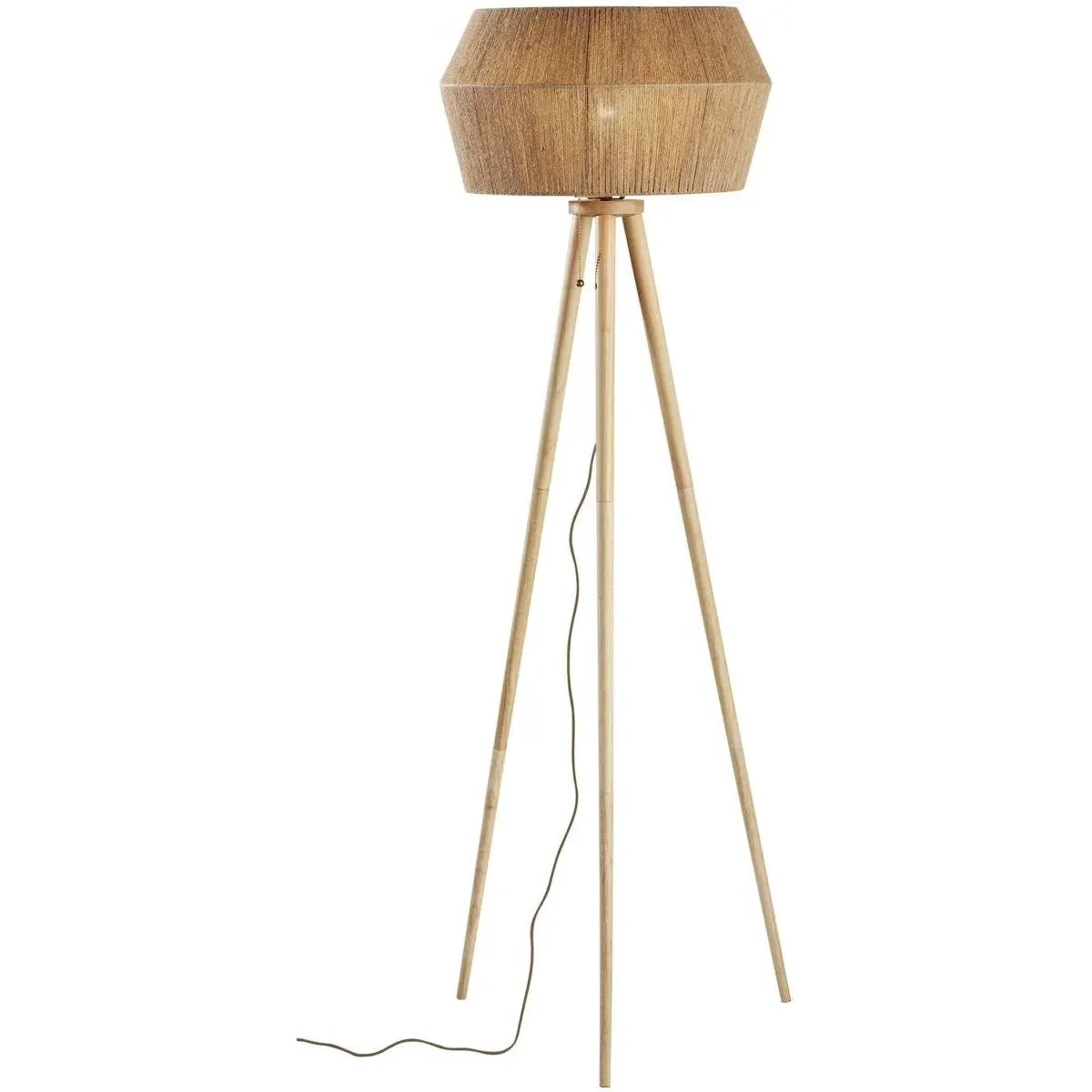 Montana 61 Inch Floor Lamp - Natural Wood product