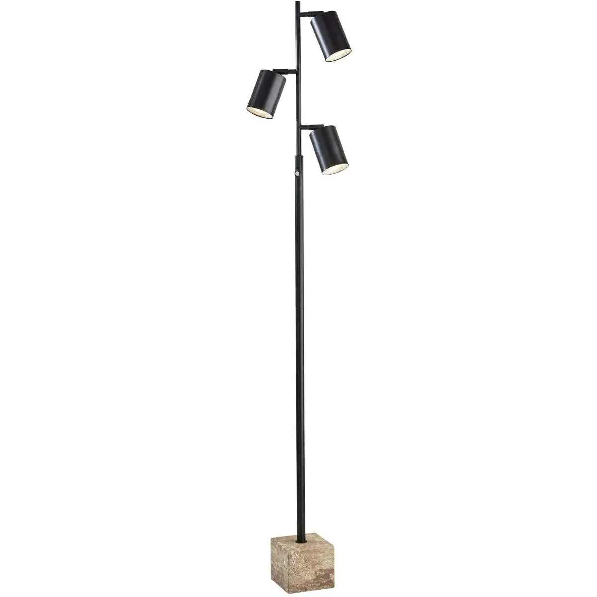 Rutherford Tree Floor Lamp Touch Dimmer - Black Metal product