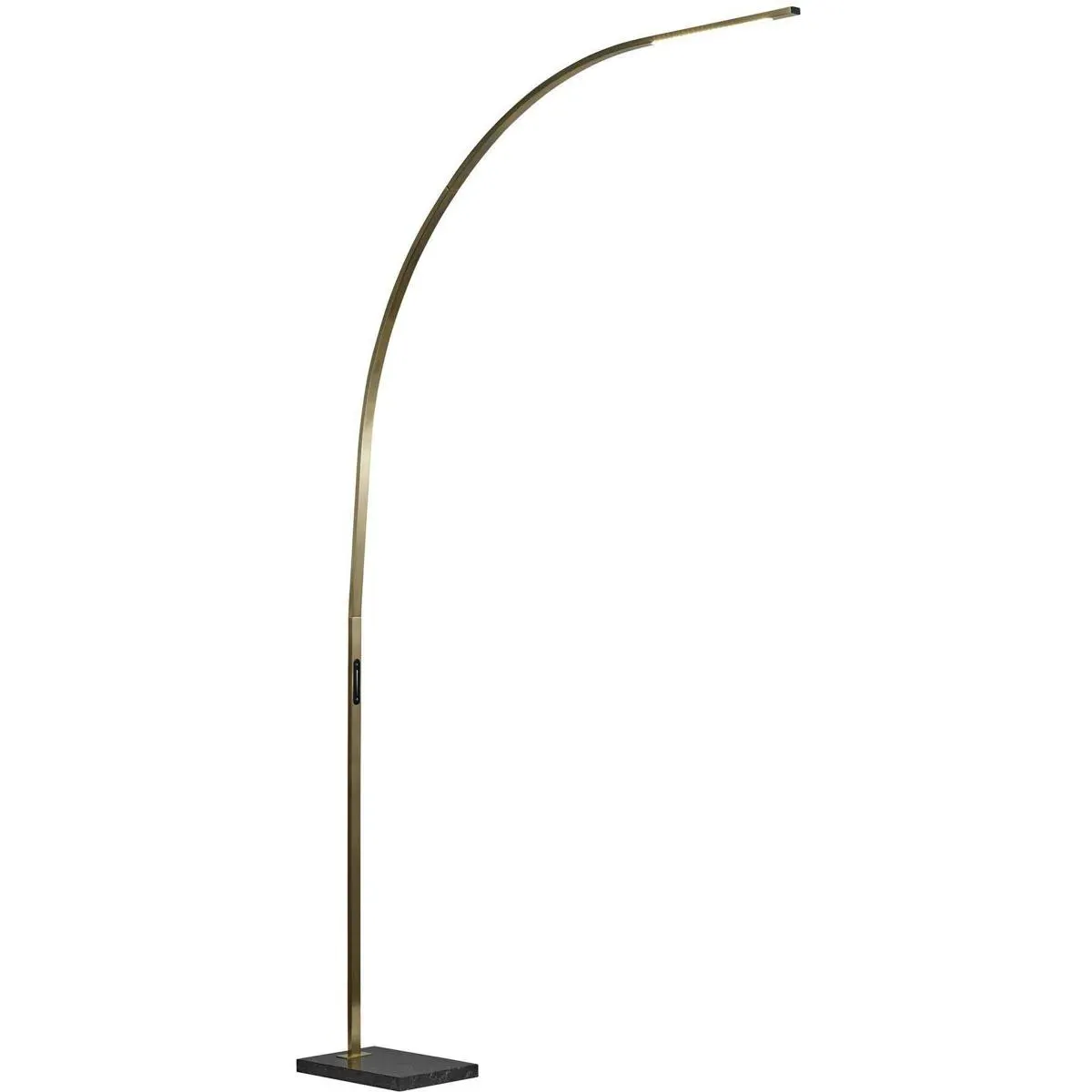 Sonic Arc Floor Lamp Touch Switch - Antique Brass product