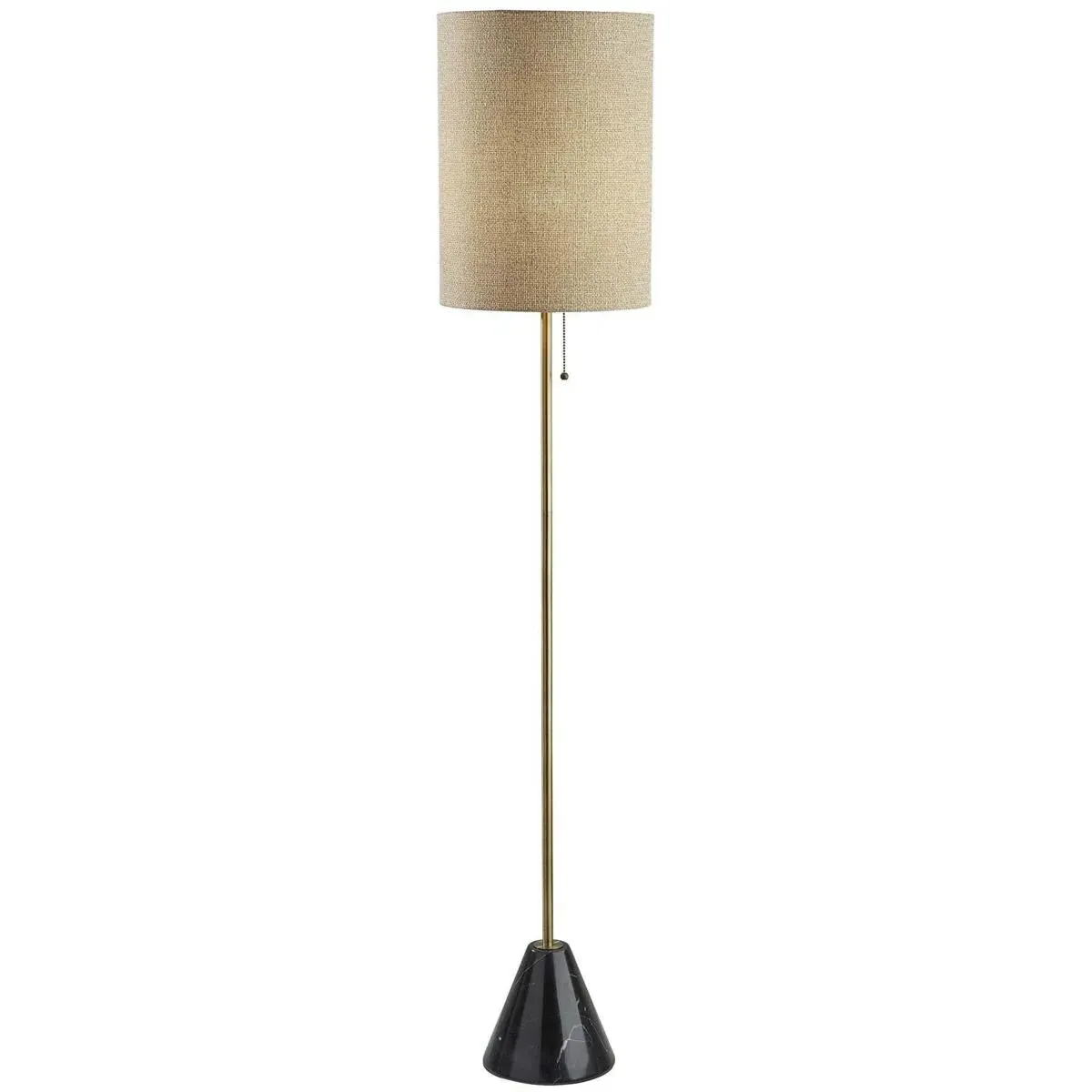 Tucker Floor Lamp Pull Chain - Antique Brass product