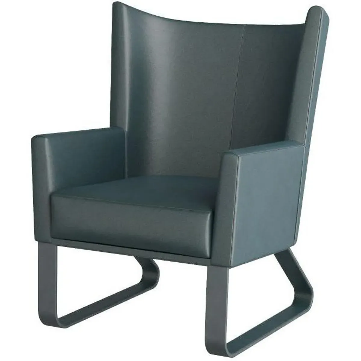 Bleu FRI09 Accent Chair - Storm, Leather product