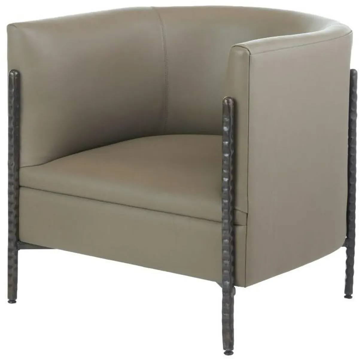 Escondido Lounge Chair - Dove, Leather product