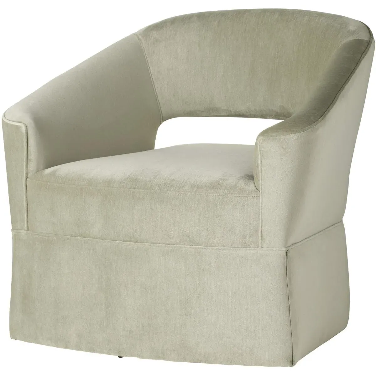 Lana Lounge Chair - Sage, Velvet product