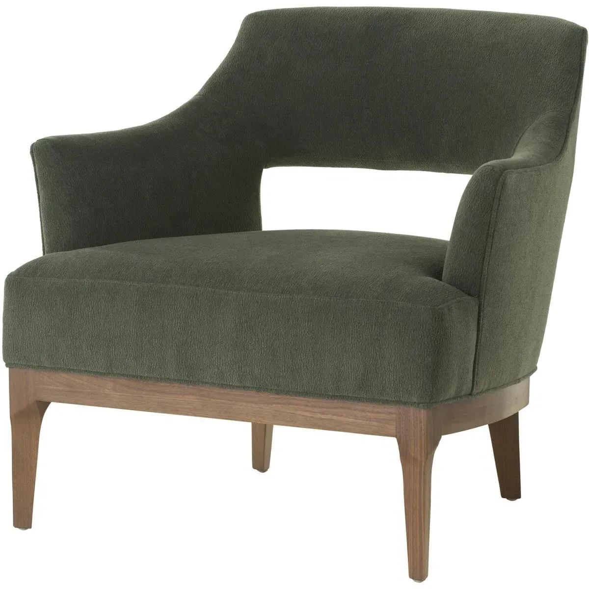 Laurette Accent Chair - Pine, Dark Walnut product
