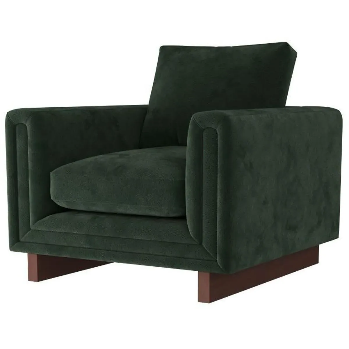 Lovell Accent Chair - Forest, Velvet product