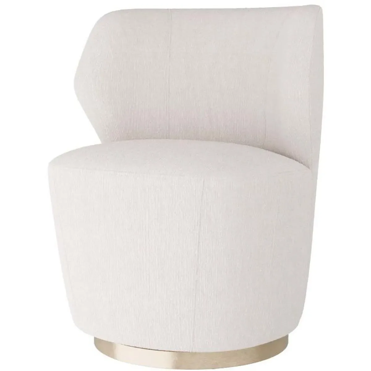 Poppy Swivel Accent Chair - Cloud, Bouclé product