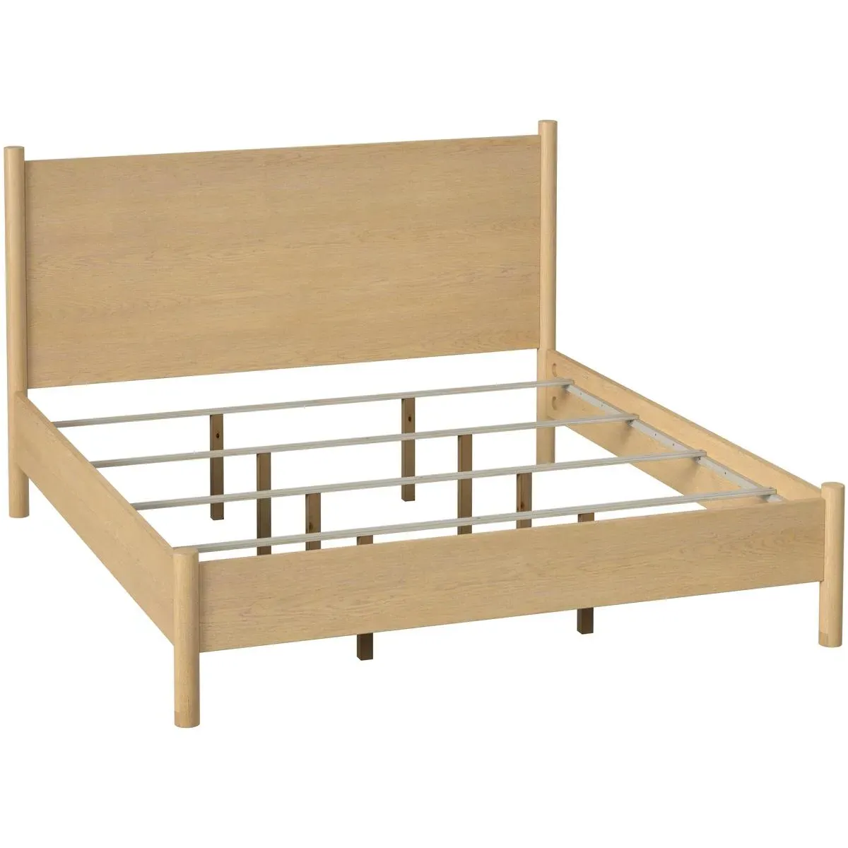 Butler Lennon King Size Bed Frame - Light Brown, Mahogany product