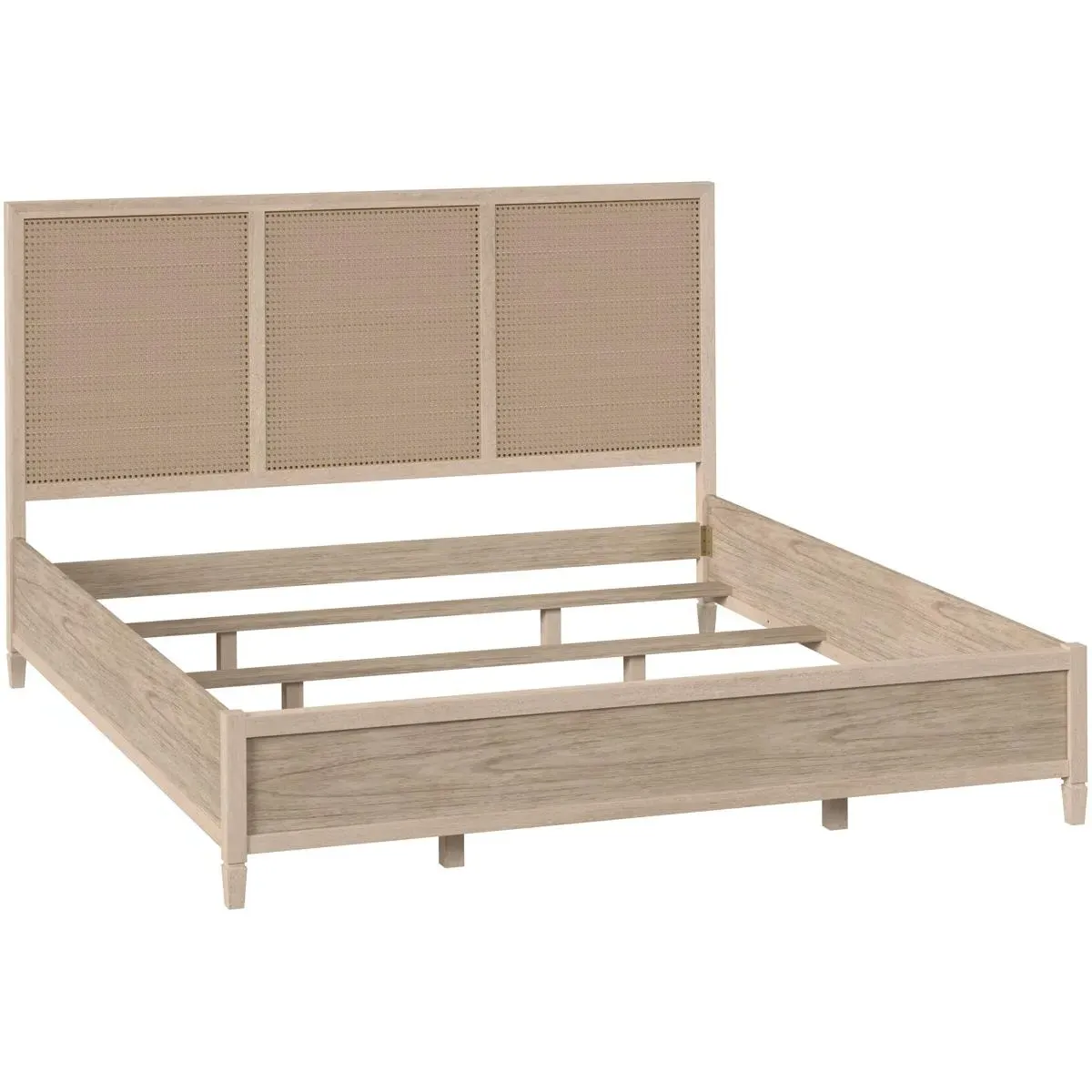 Flagstaff King Size Bed Frame - Natural, Mindi Wood product