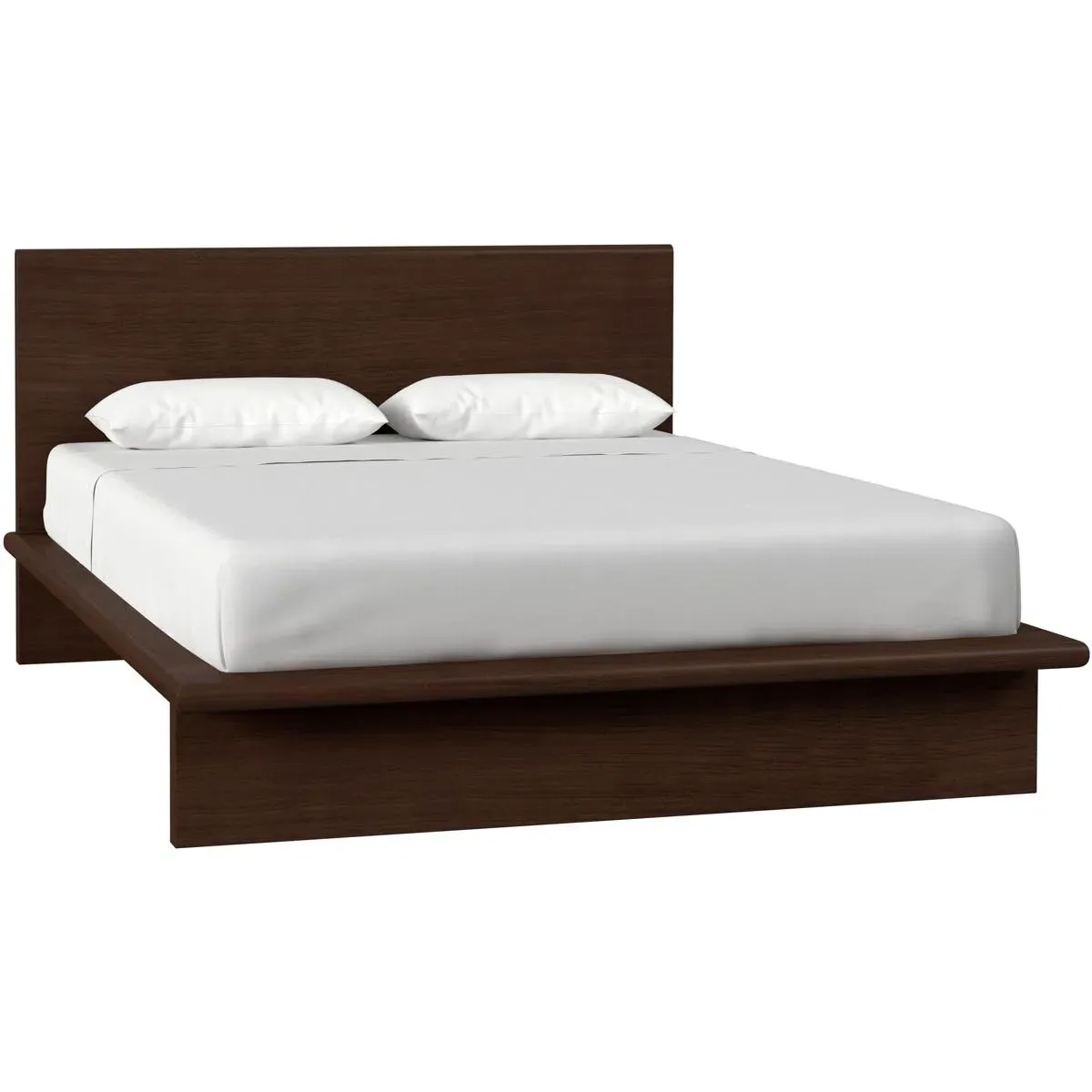Halmstad Queen Size Platform Bed - Brown, Mindi Wood product