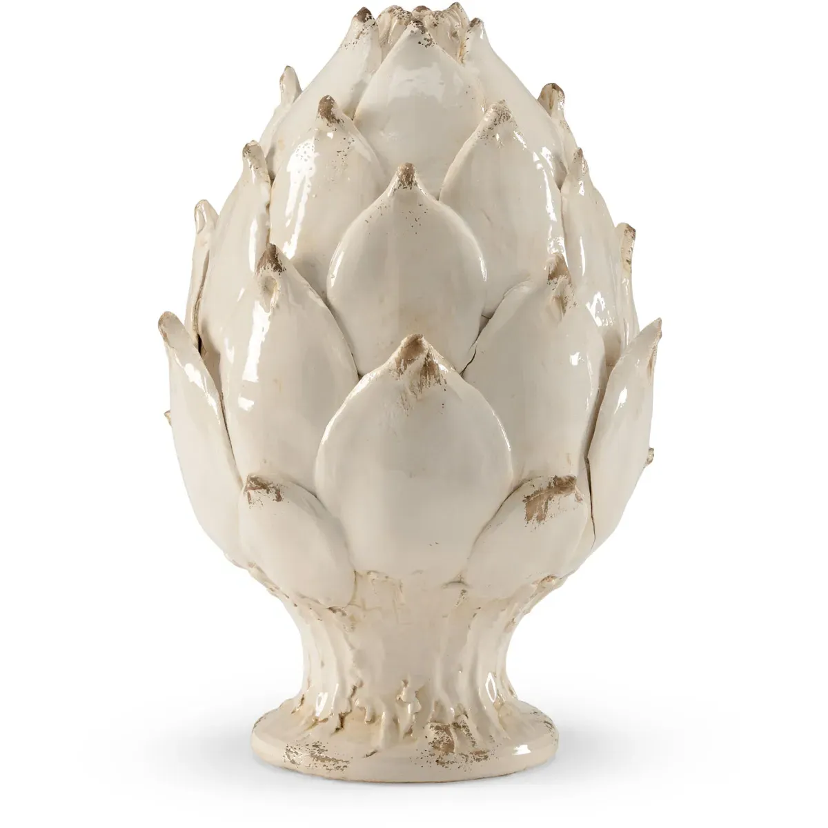 Chelsea House Artichoke Accent - Antique White, Euro Ceramic product